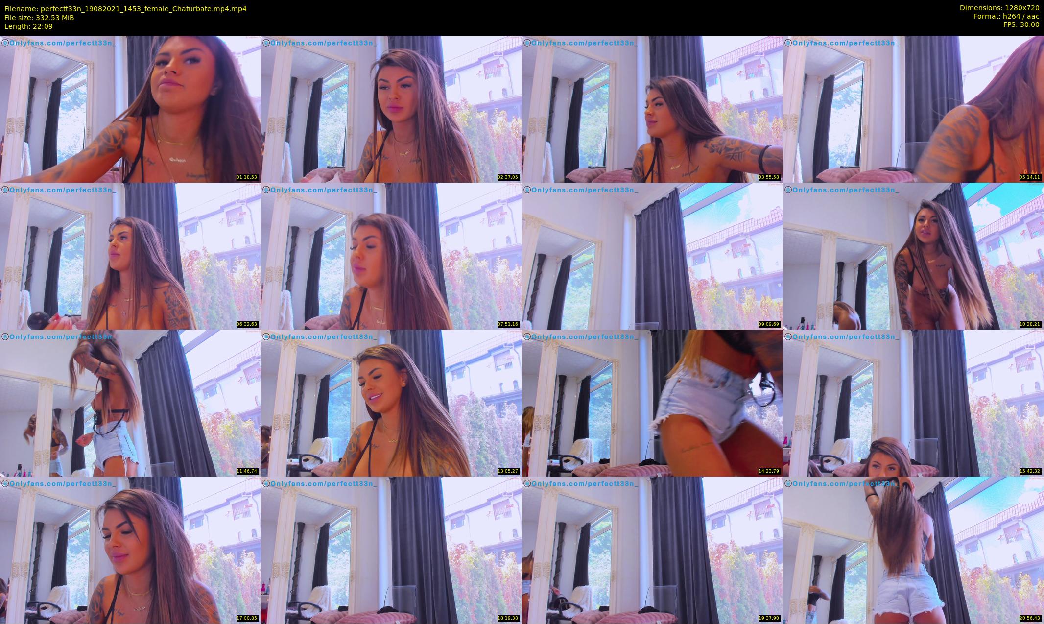 perfectt33n — 23 minute Chaturbate female cam show recording, 720p, Aug 19, 2021