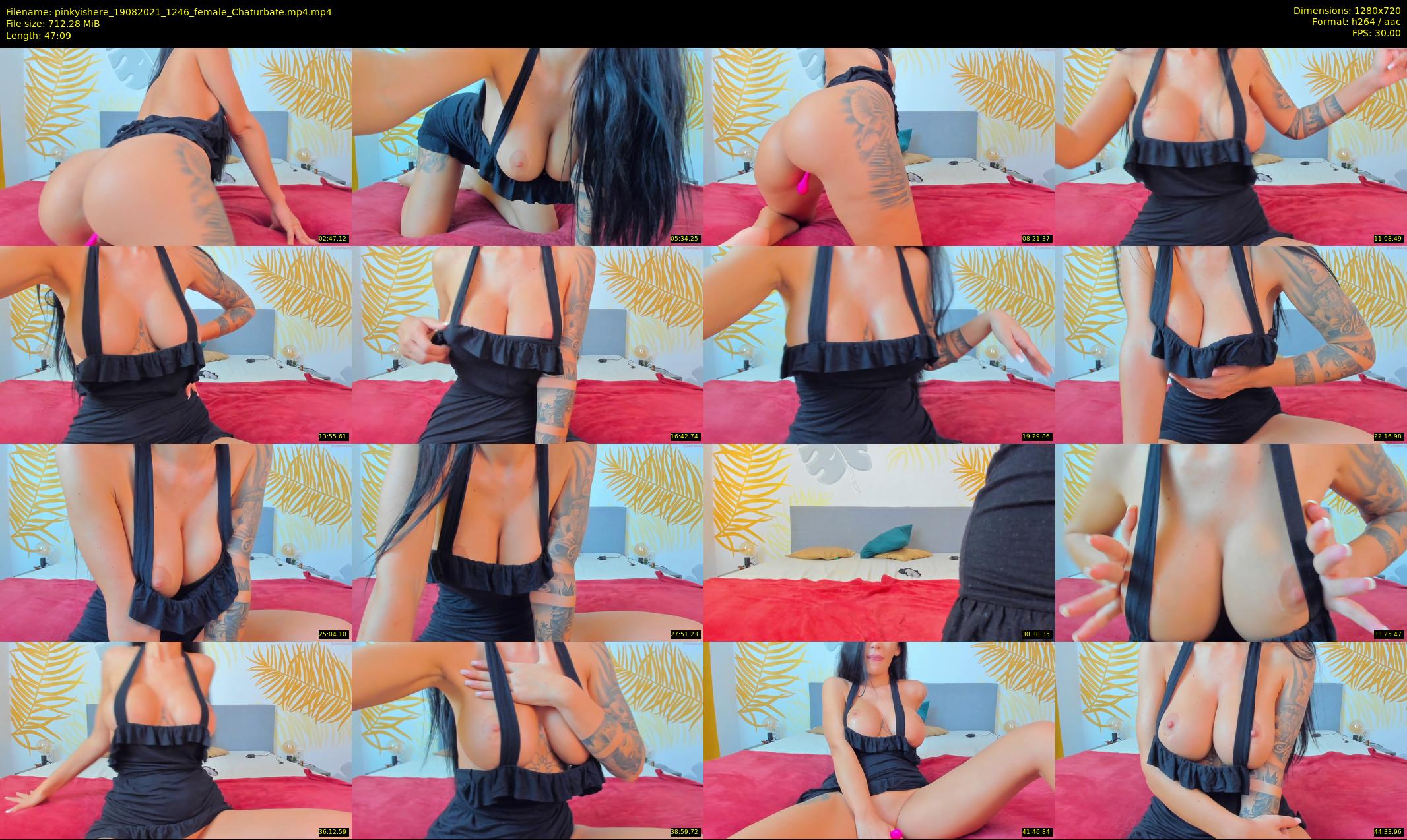 pinkyishere — 48 minute Chaturbate female cam show recording, 720p, Aug 19, 2021