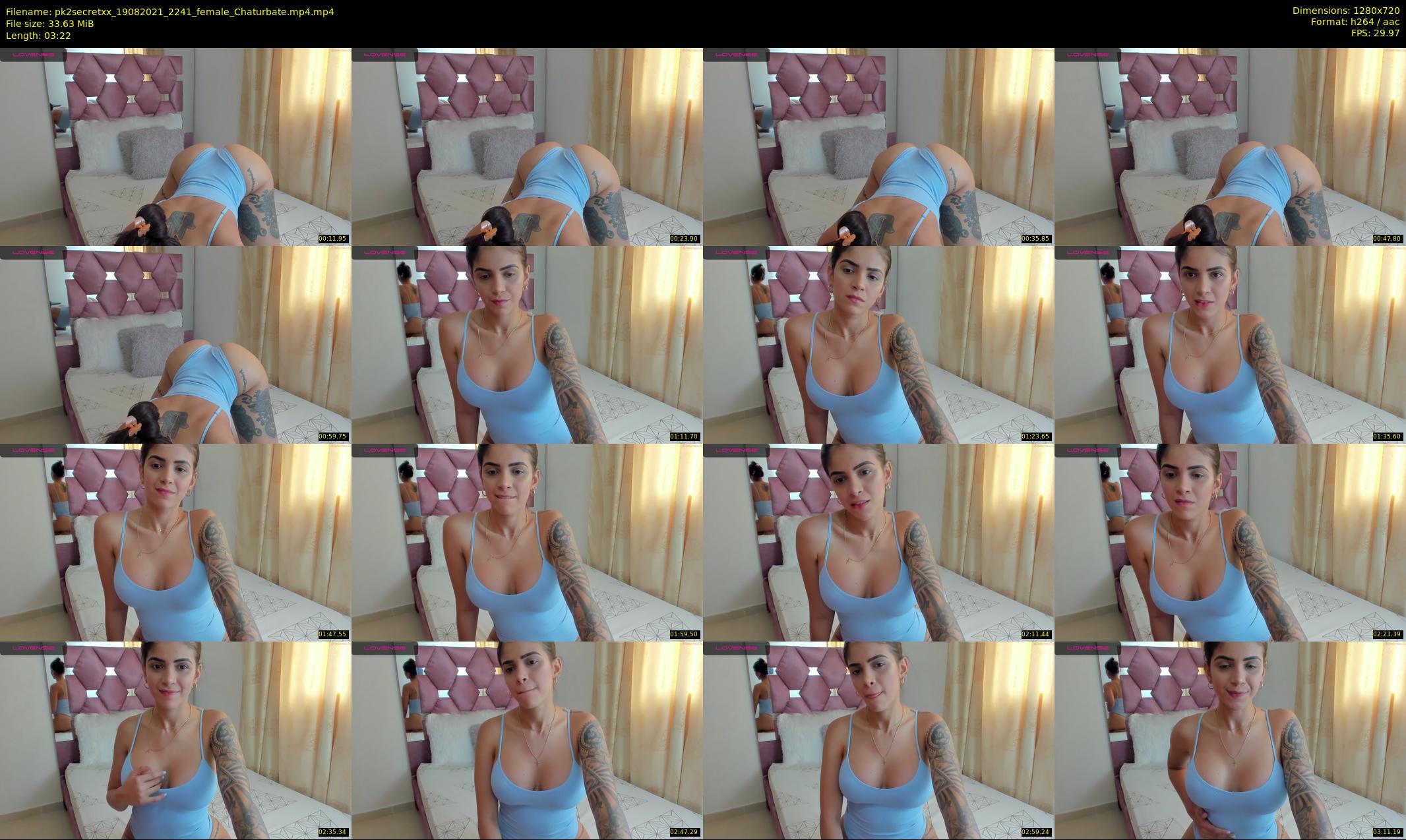 pk2secretxx — 4 minute Chaturbate female cam show recording, 720p, Aug 19, 2021
