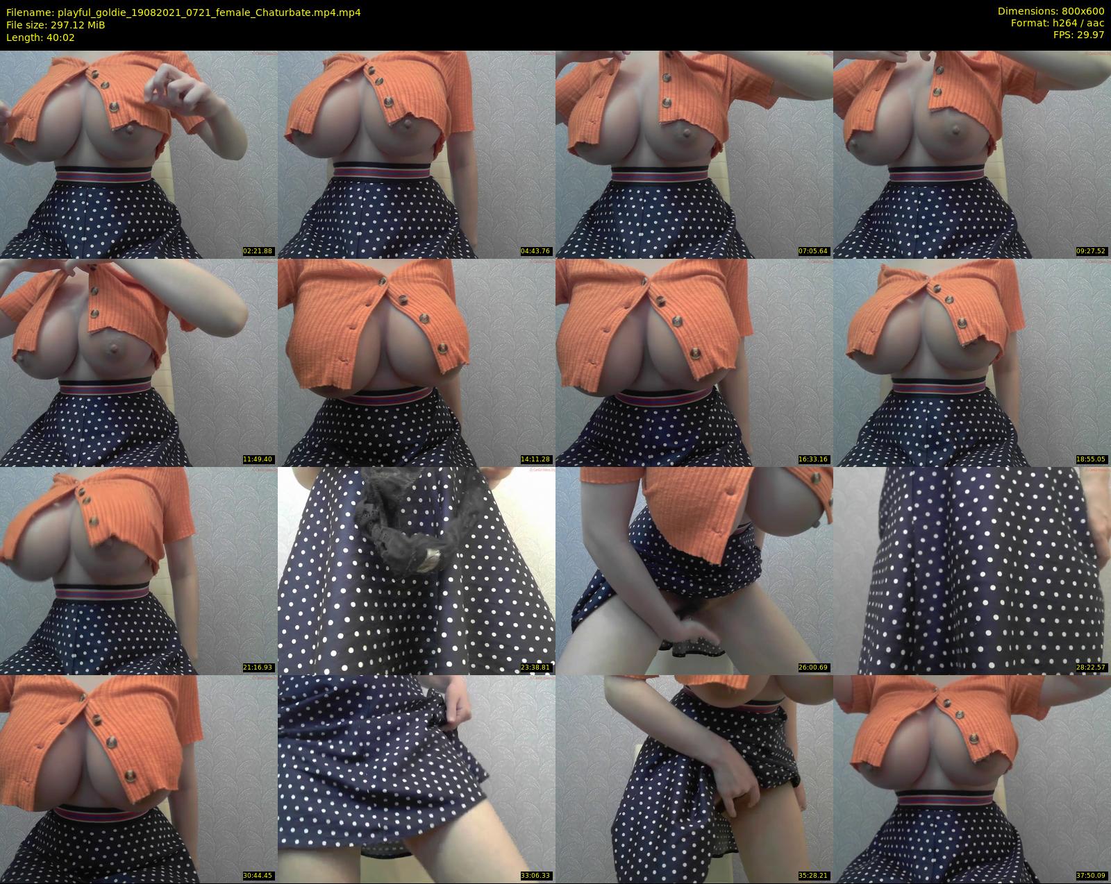 playful_goldie — 41 minute Chaturbate female cam show recording, 480p, Aug 19, 2021