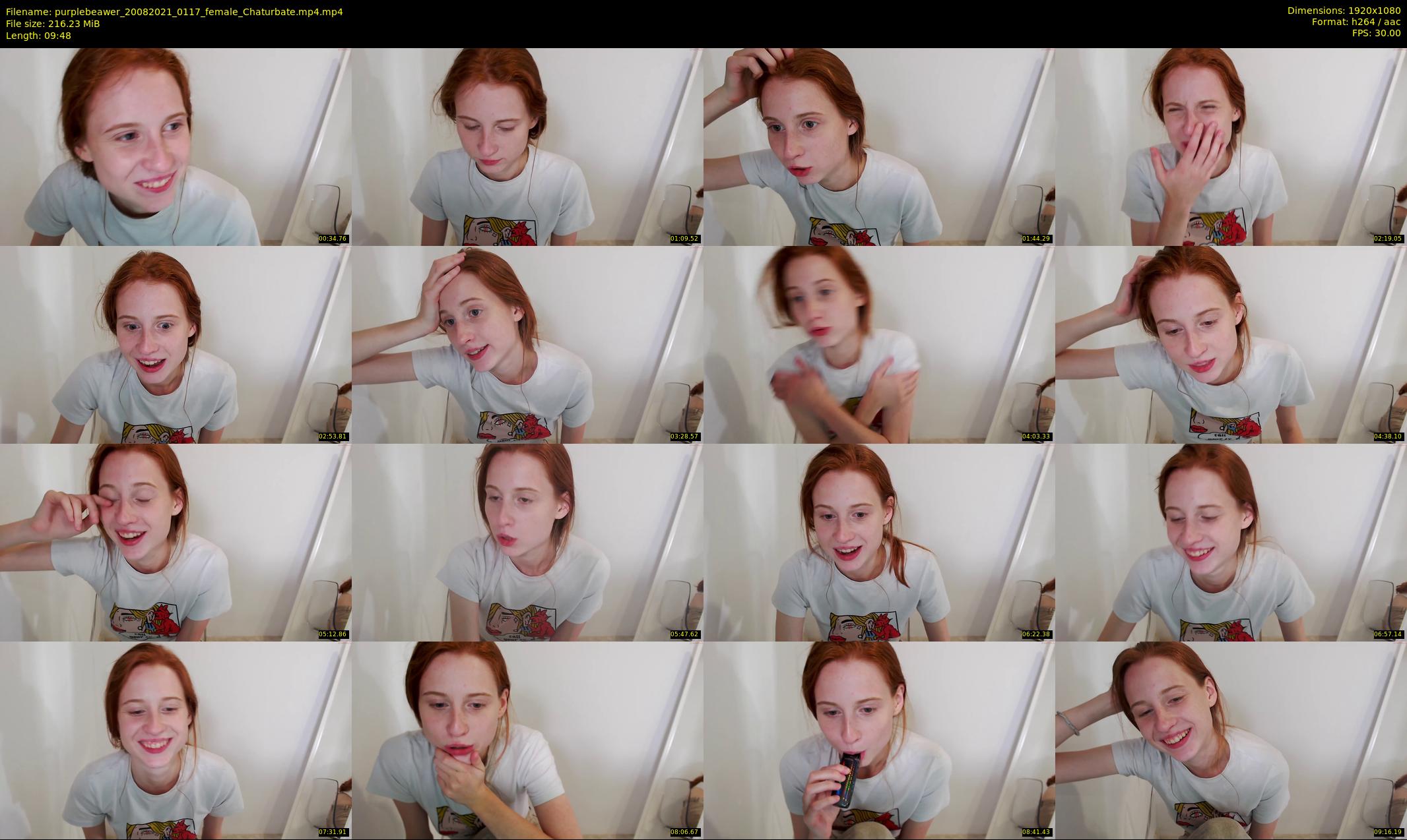 purplebeawer — 10 minute Chaturbate female cam show recording, 1080p, Aug 20, 2021
