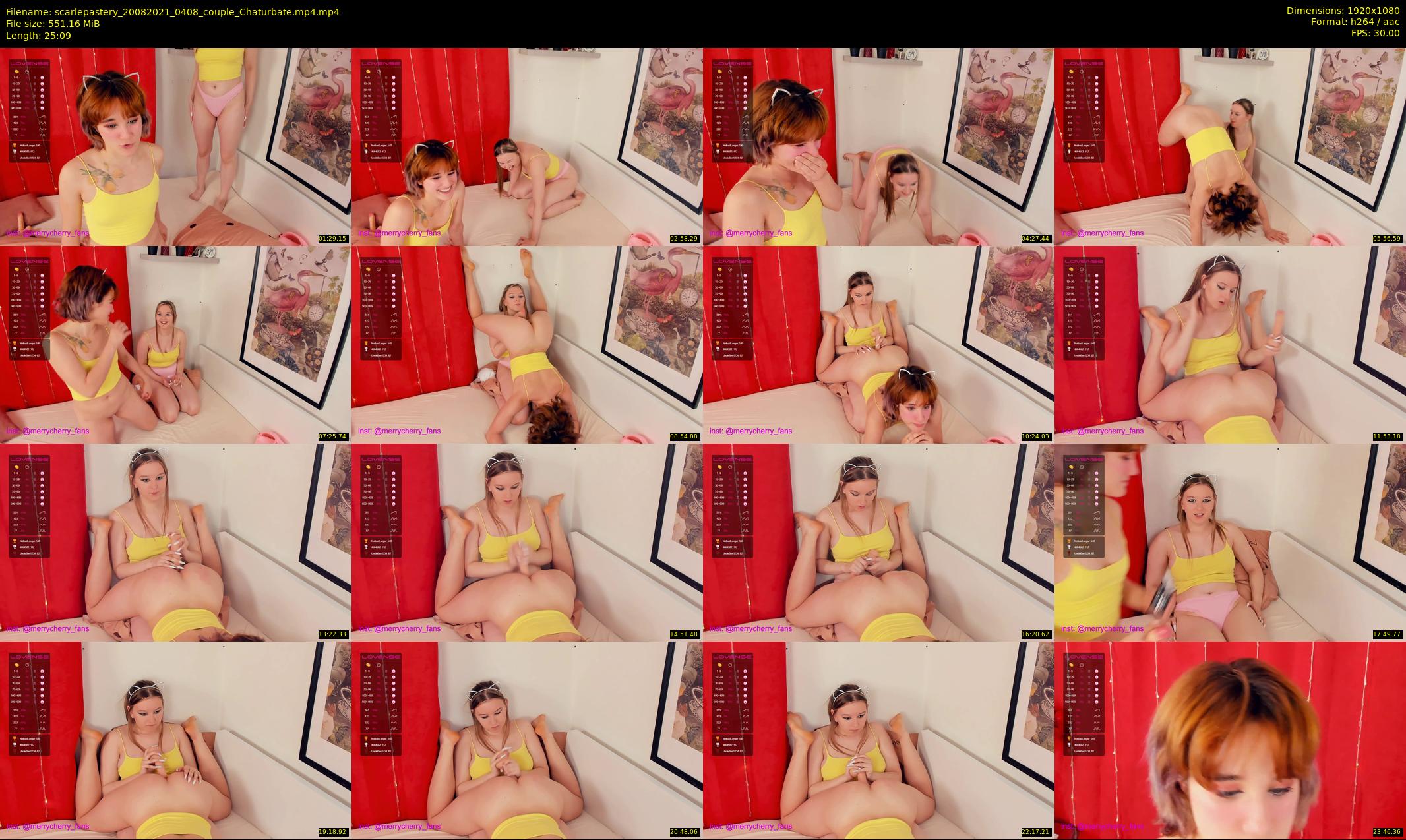 scarlepastery — 26 minute Chaturbate couple cam show recording, 1080p, Aug 20, 2021