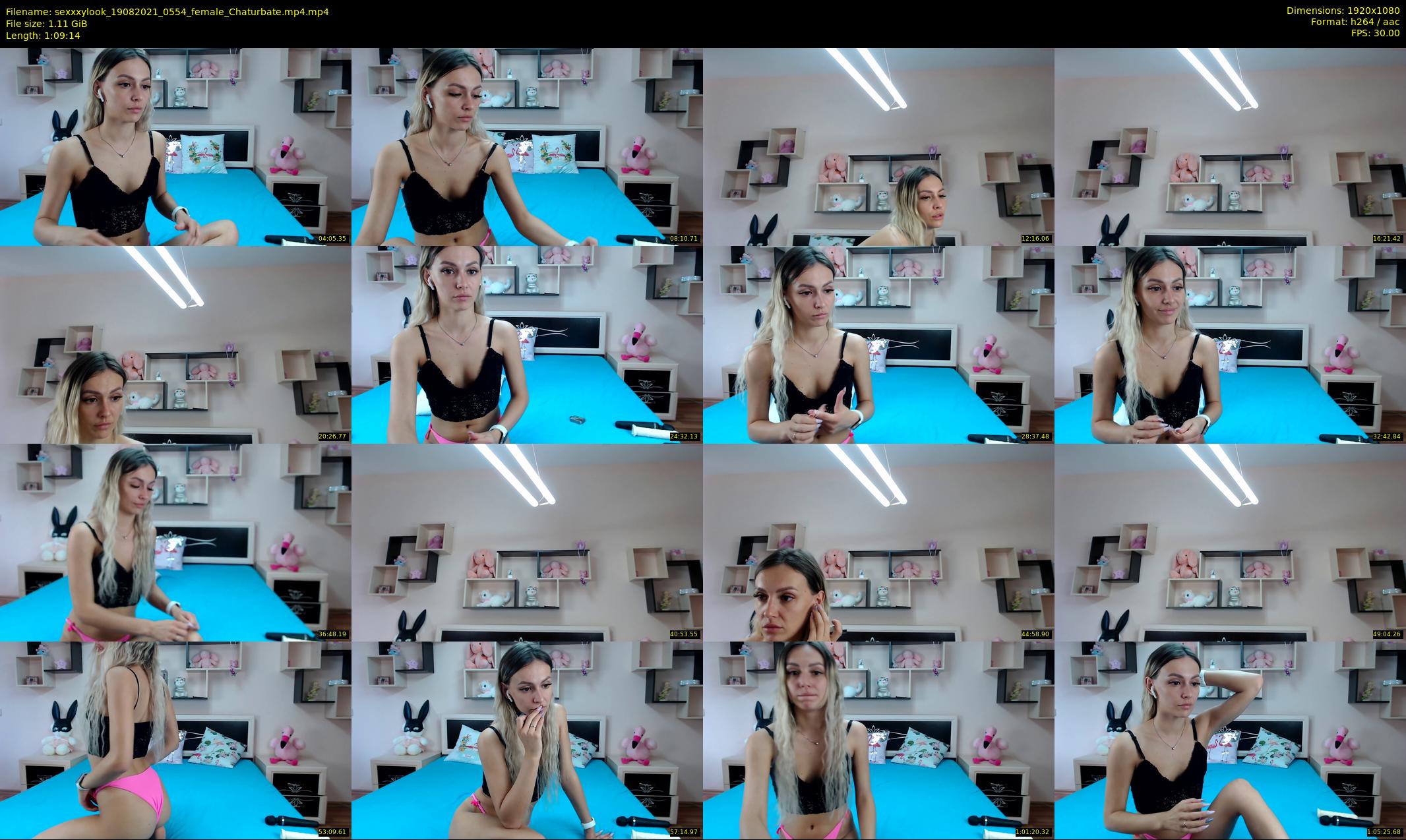 sexxxylook — 70 minute Chaturbate female cam show recording, 1080p, Aug 19, 2021