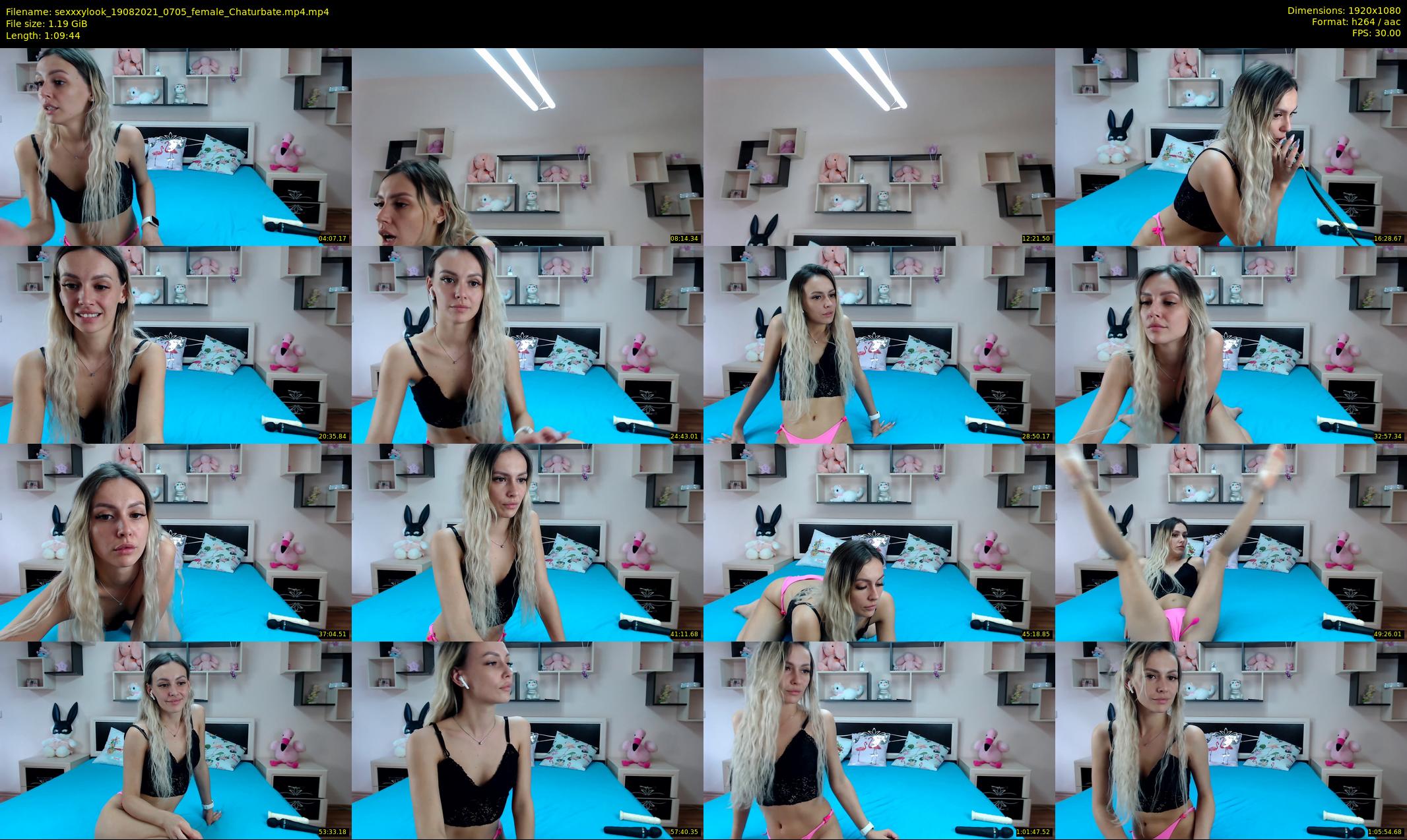 sexxxylook — 70 minute Chaturbate female cam show recording, 1080p, Aug 19, 2021