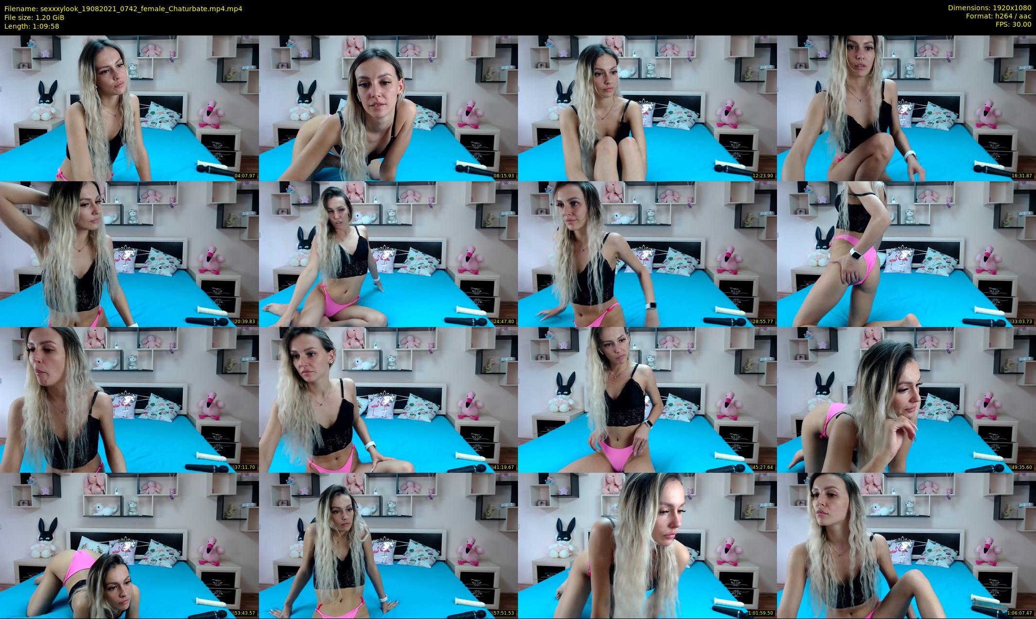 sexxxylook — 70 minute Chaturbate female cam show recording, 1080p, Aug 19, 2021