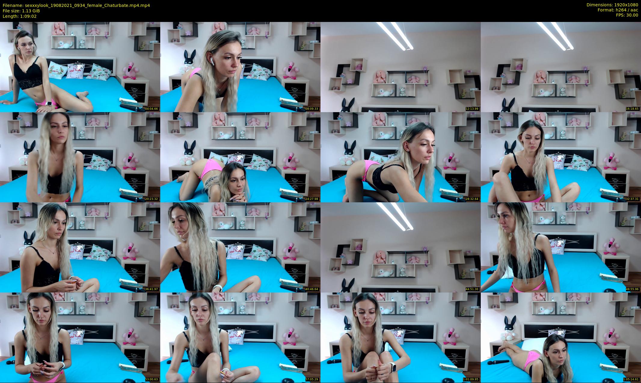 sexxxylook — 70 minute Chaturbate female cam show recording, 1080p, Aug 19, 2021