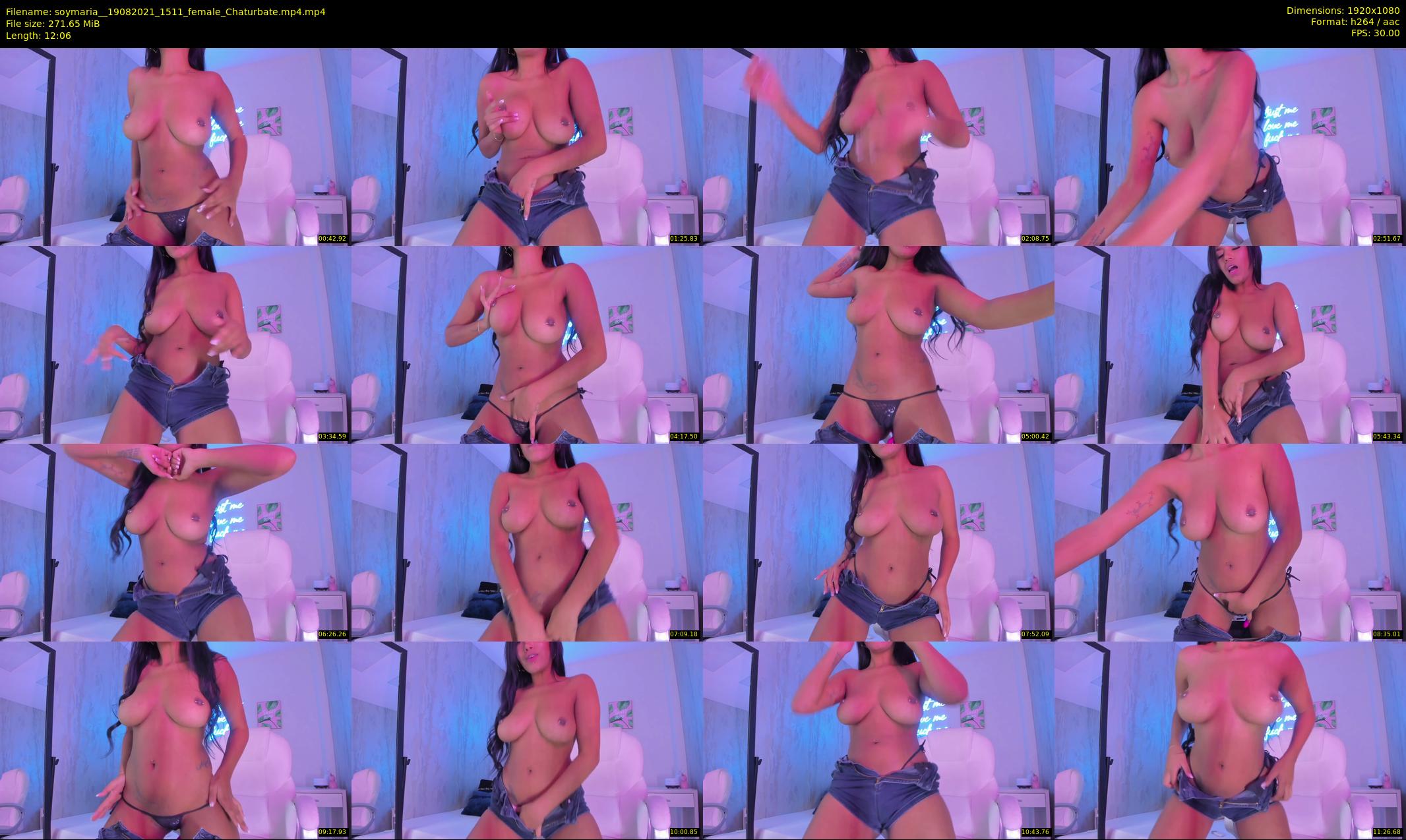 soymaria_ — 13 minute Chaturbate female cam show recording, 1080p, Aug 19, 2021