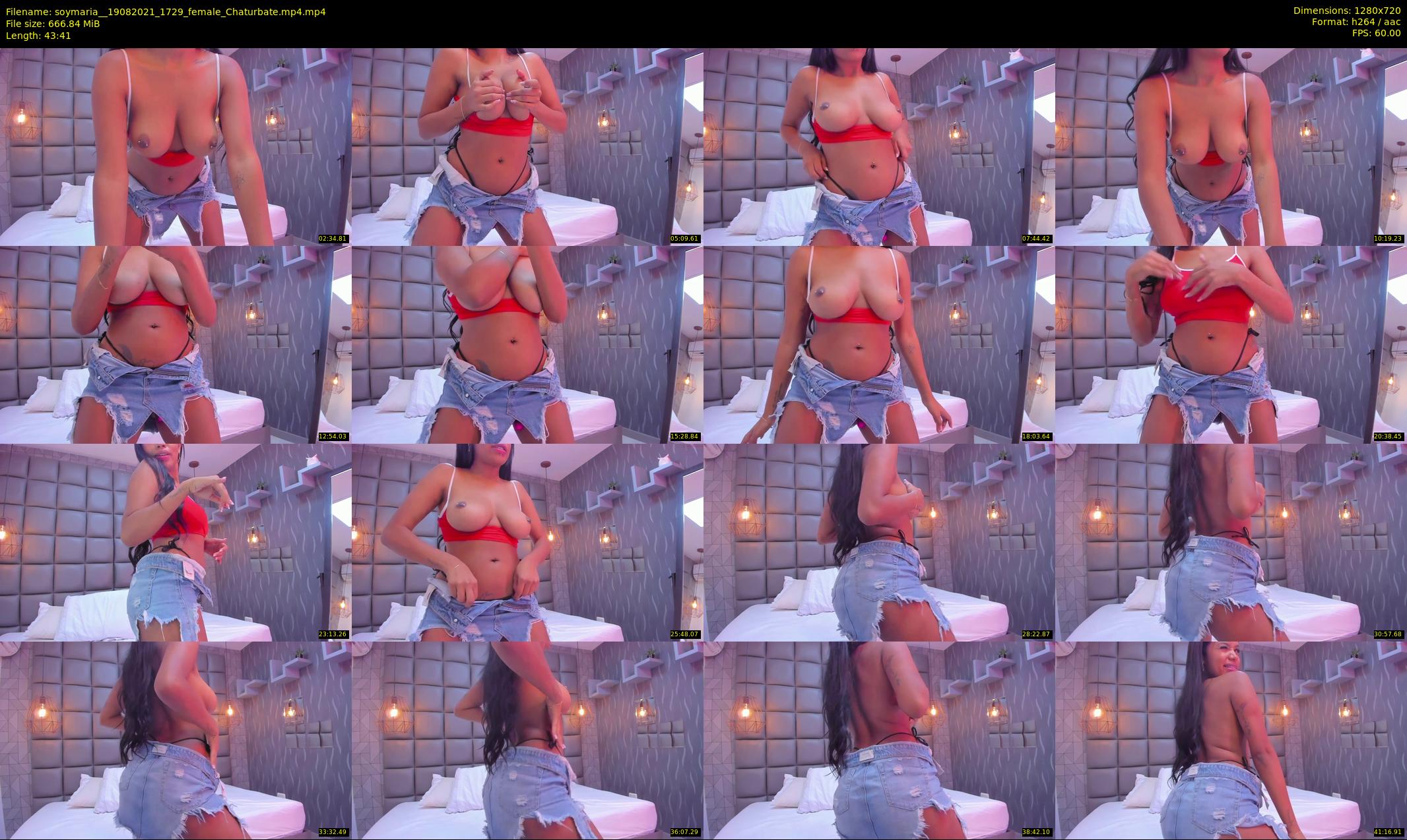 soymaria_ — 44 minute Chaturbate female cam show recording, 720p, Aug 19, 2021
