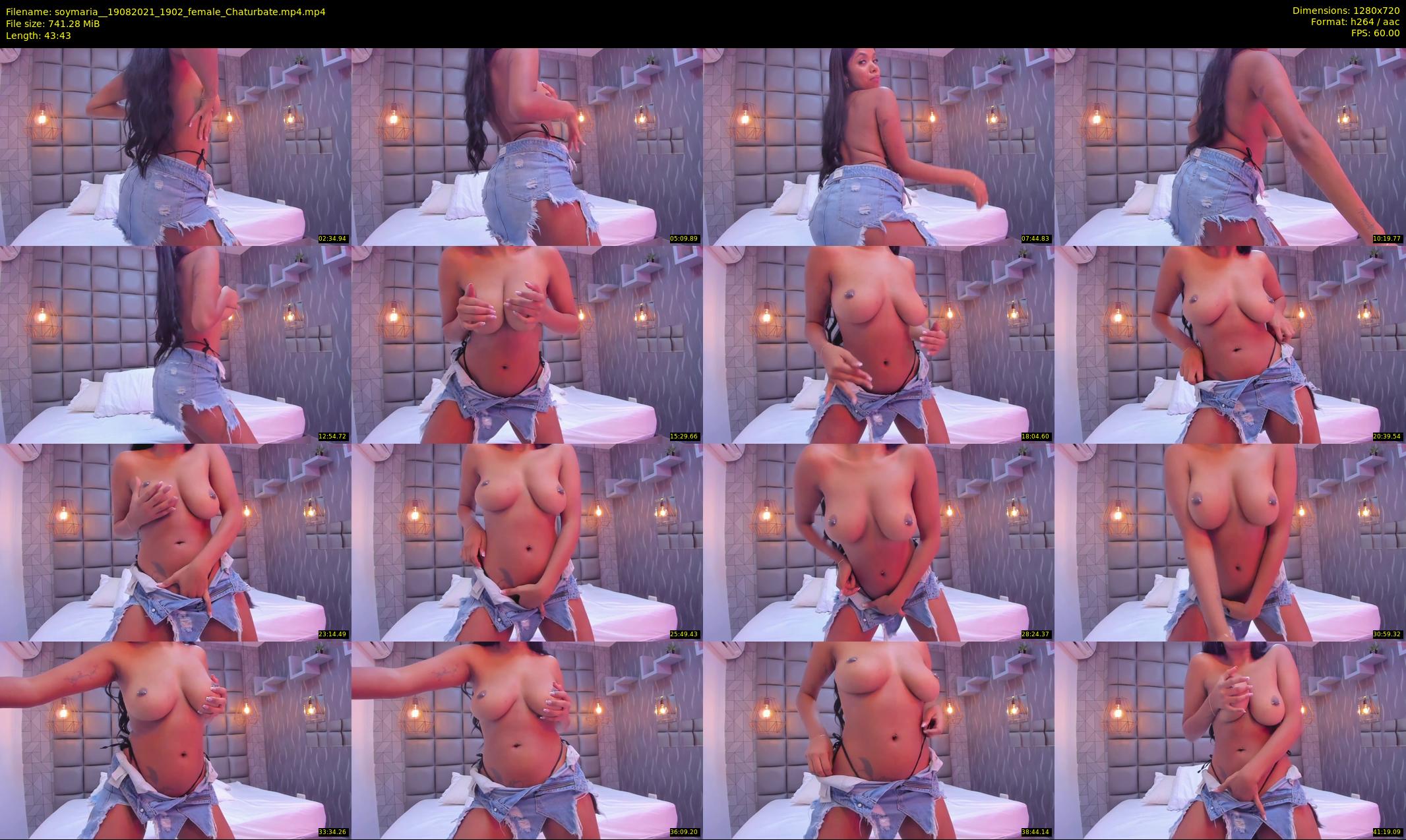 soymaria_ — 44 minute Chaturbate female cam show recording, 720p, Aug 19, 2021