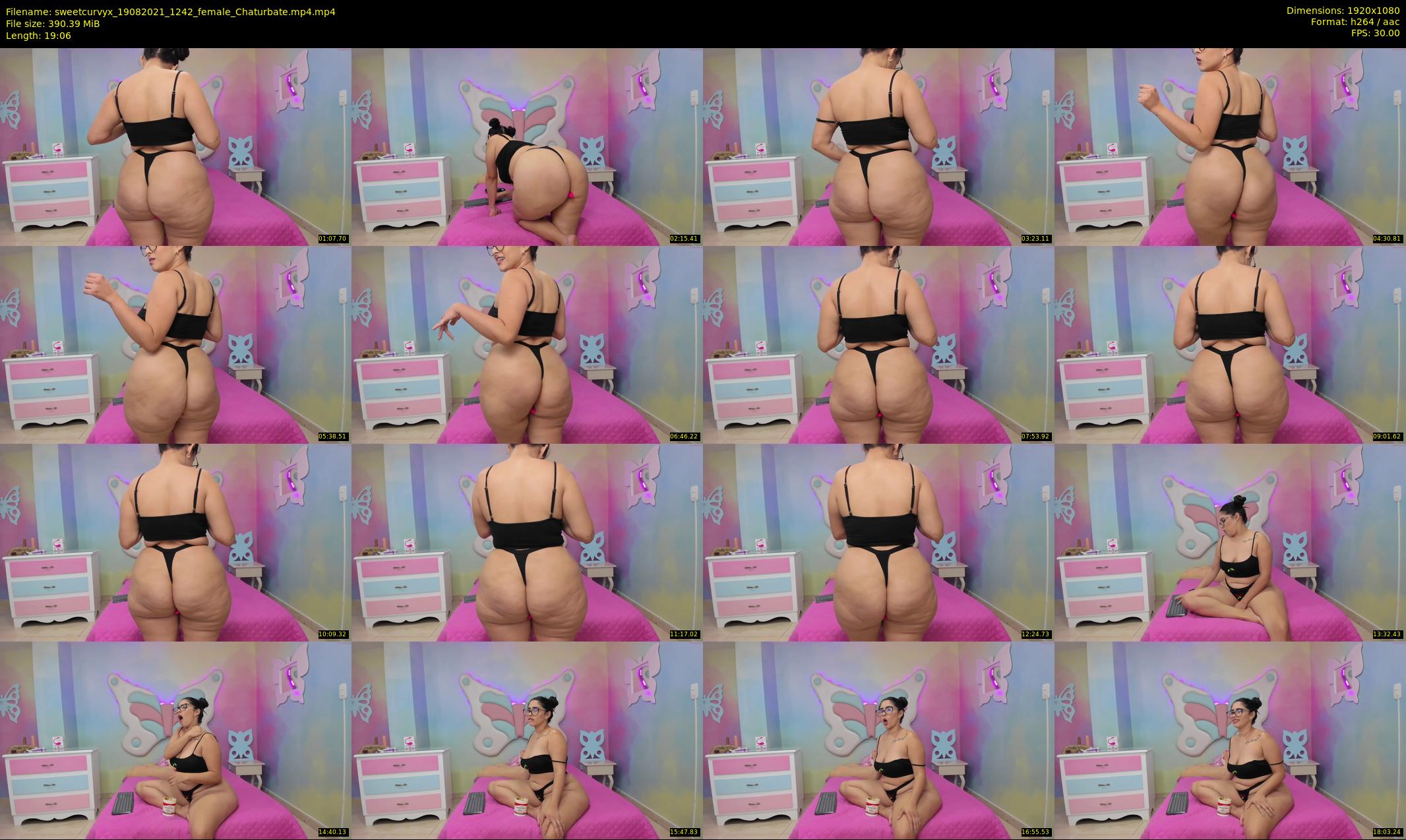 sweetcurvyx — 20 minute Chaturbate couple cam show recording, 1080p, Aug 19, 2021