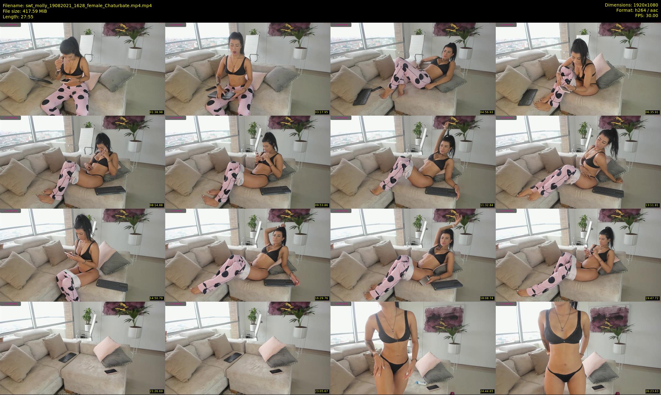 swt_molly — 28 minute Chaturbate female cam show recording, 1080p, Aug 19, 2021