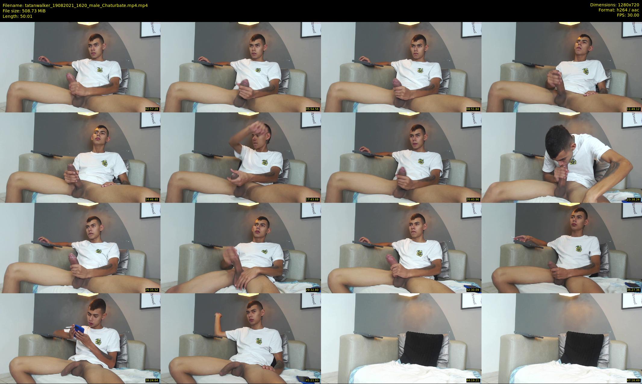 tatanwalker — 51 minute Chaturbate male cam show recording, 720p, Aug 19, 2021