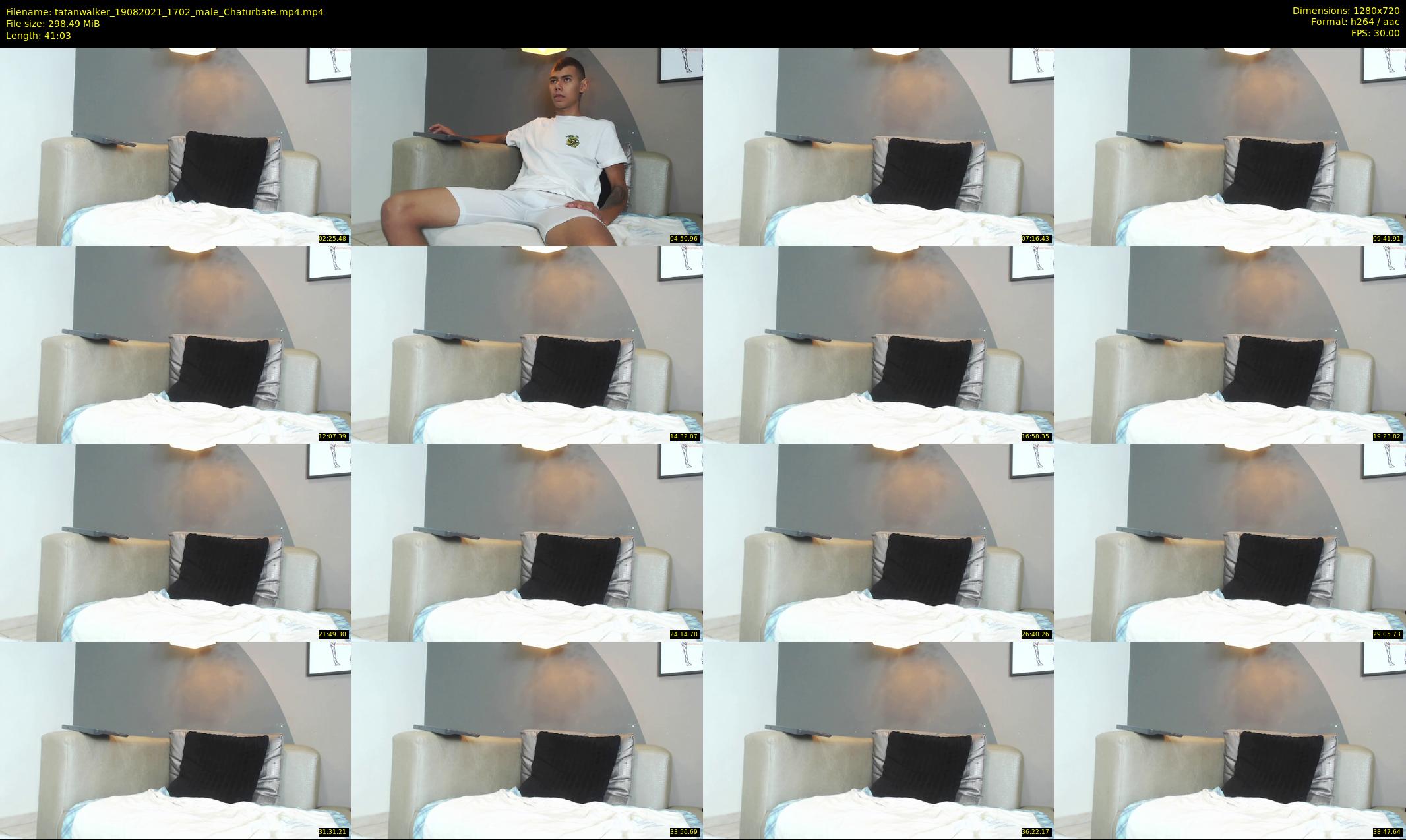 tatanwalker — 42 minute Chaturbate male cam show recording, 720p, Aug 19, 2021