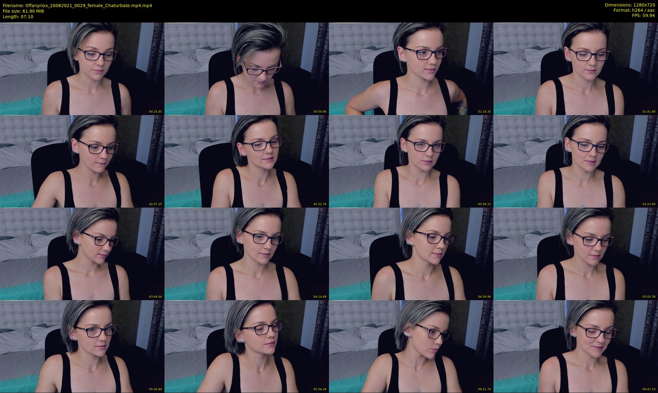 tiffanyriox — 8 minute Chaturbate female cam show recording, 720p, Aug 20, 2021
