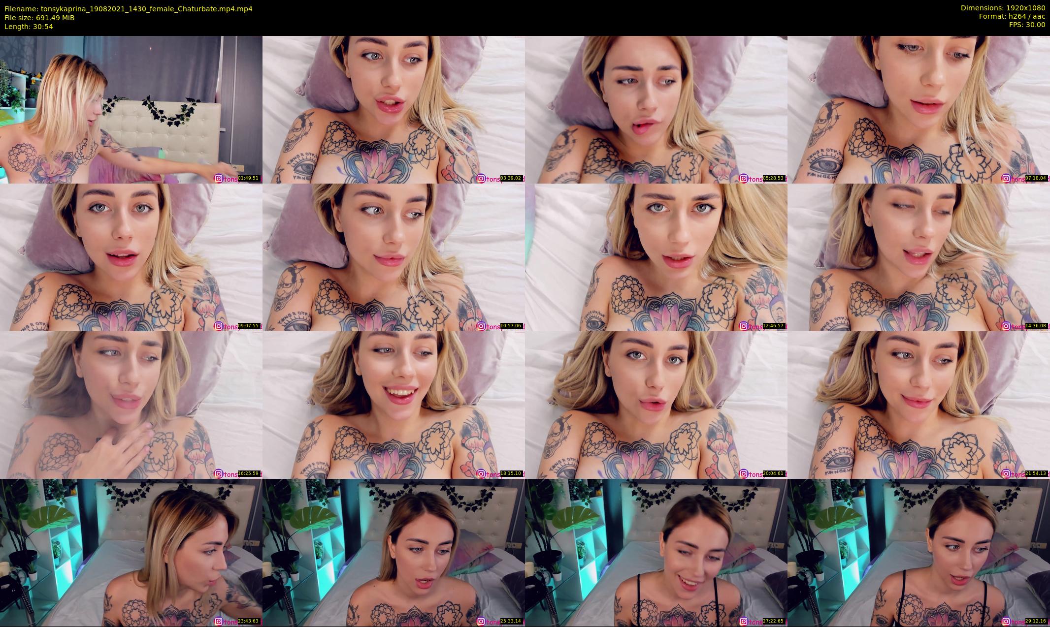 tonsykaprina — 31 minute Chaturbate couple cam show recording, 1080p, Aug 19, 2021