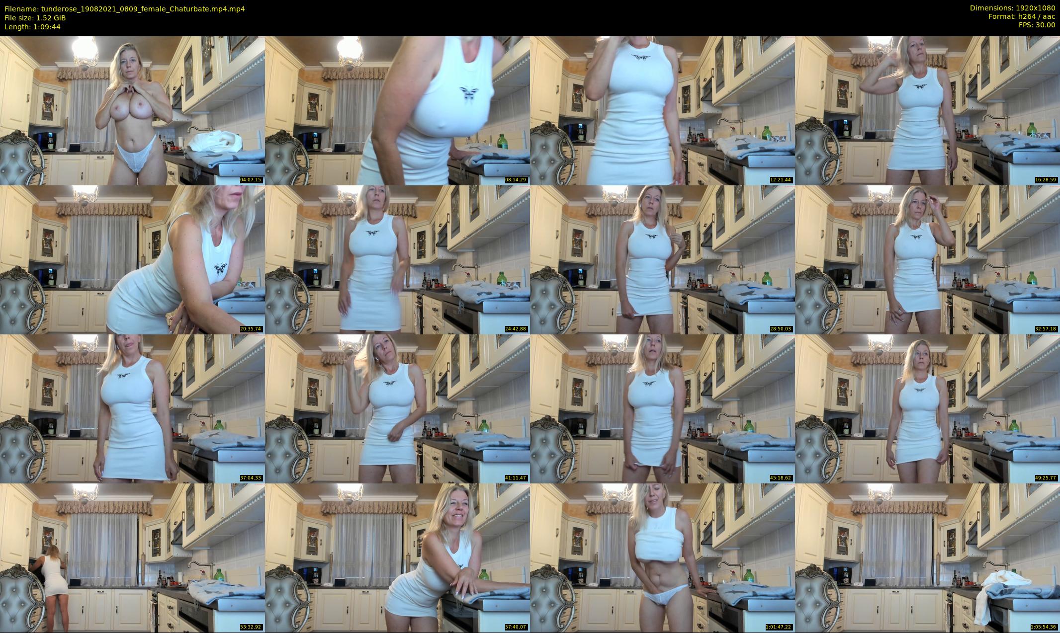 tunderose — 70 minute Chaturbate female cam show recording, 1080p, Aug 19, 2021