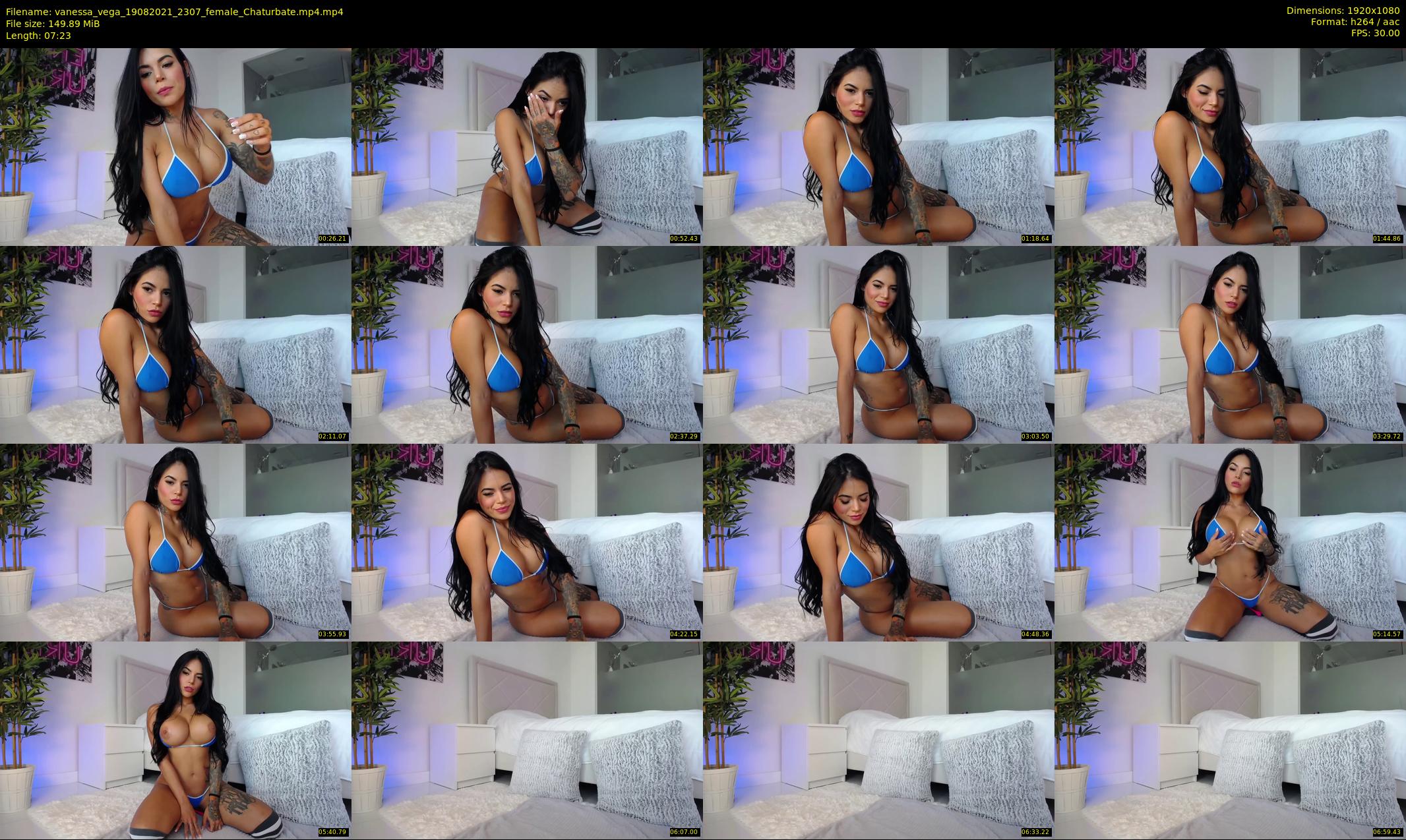 vanessa_vega — 8 minute Chaturbate female cam show recording, 1080p, Aug 19, 2021
