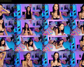 w0wgirls — 54 minute Chaturbate couple cam show recording, 1080p, Aug 19, 2021