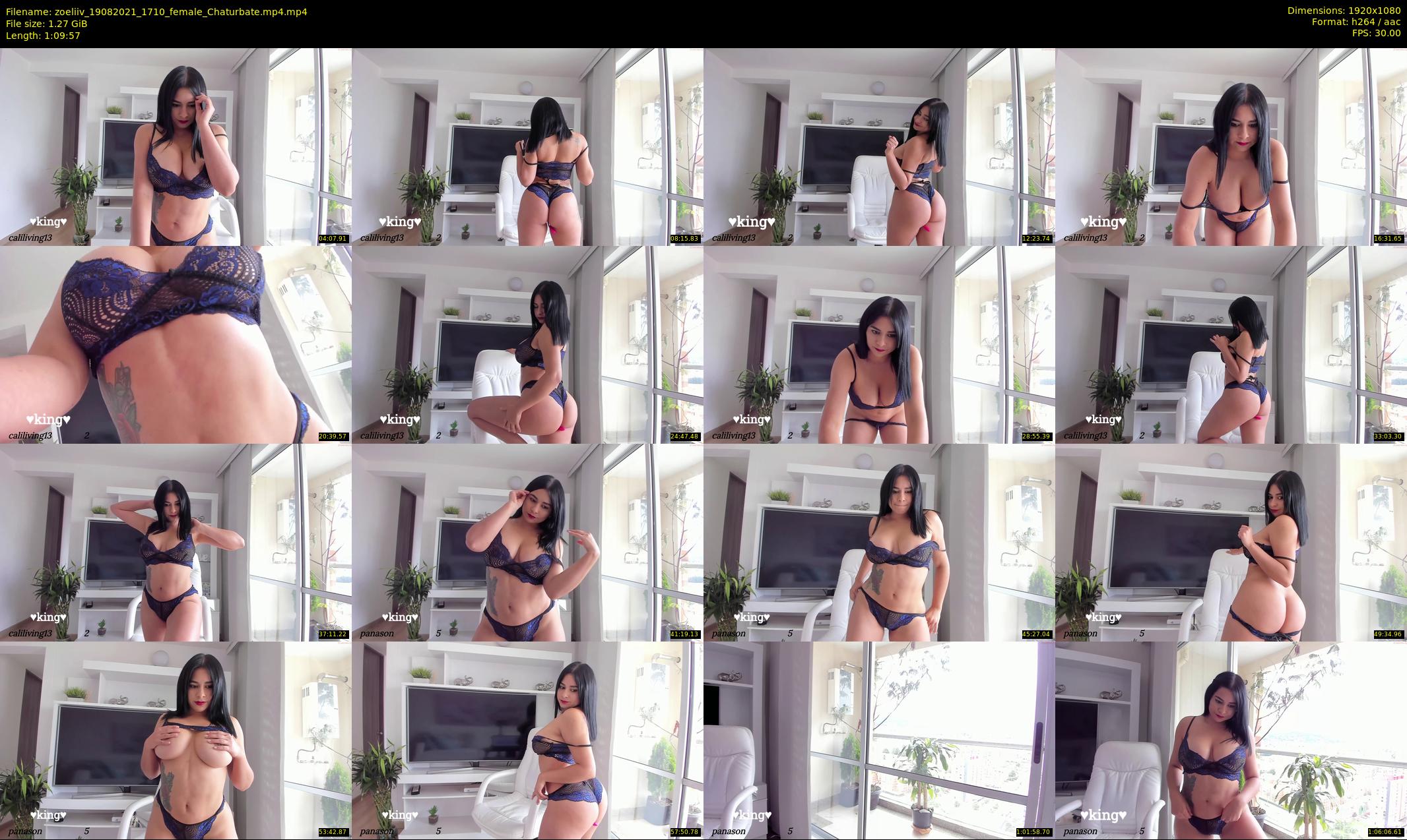 zoeliiv — 70 minute Chaturbate female cam show recording, 1080p, Aug 19, 2021