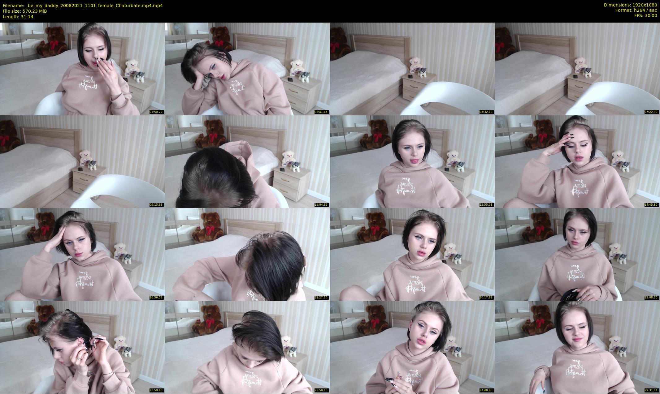 _be_my_daddy — 32 minute Chaturbate female cam show recording, 1080p, Aug 20, 2021