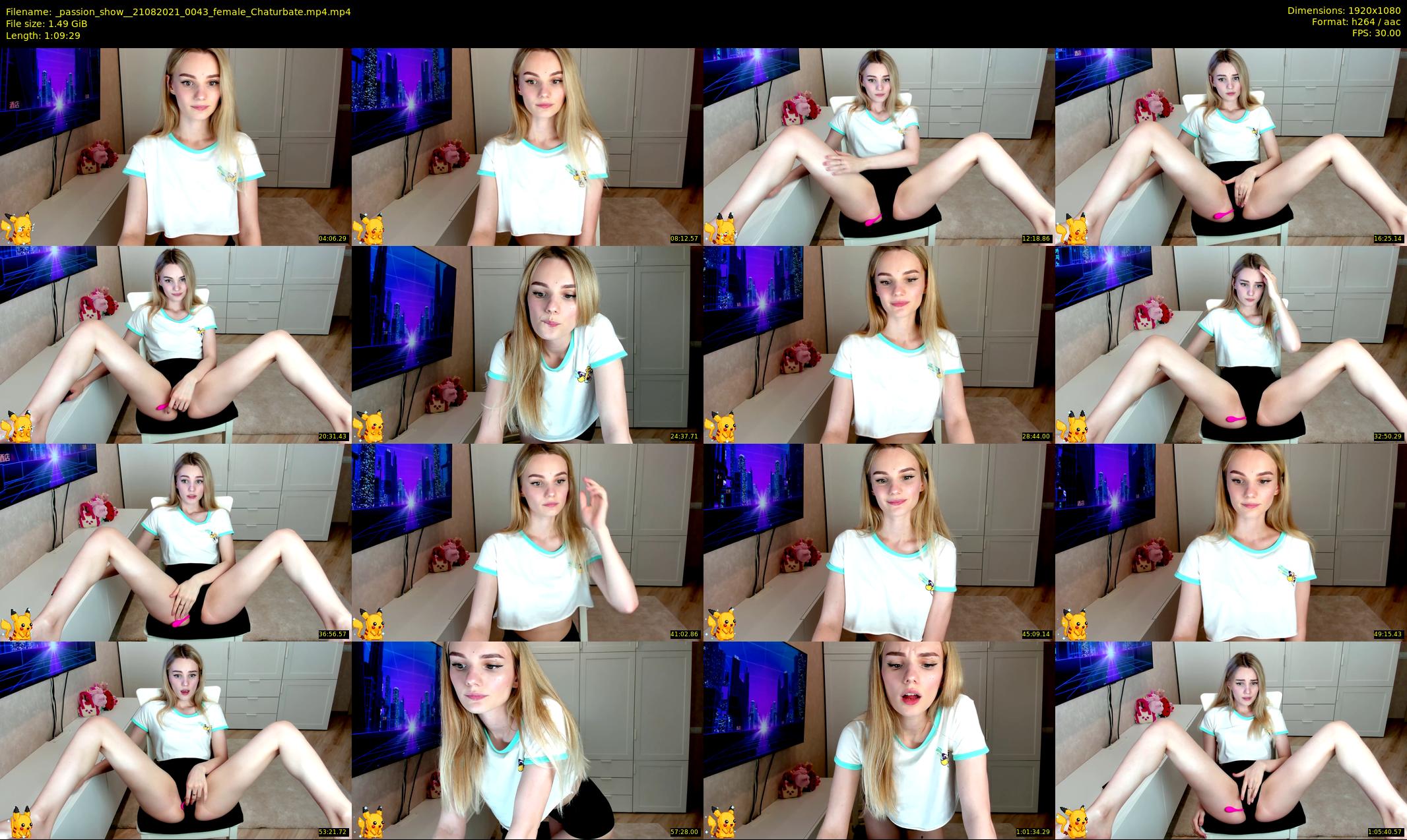 _passion_show_ — 70 minute Chaturbate couple cam show recording, 1080p, Aug 21, 2021
