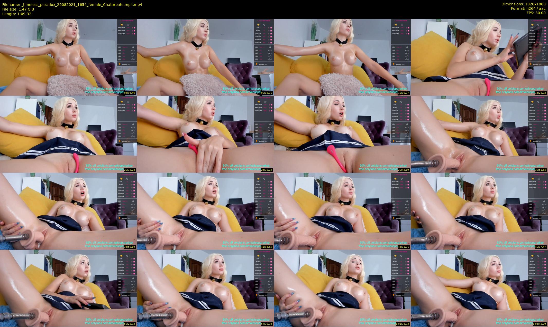 _timeless_paradox — 70 minute Chaturbate female cam show recording, 1080p, Aug 20, 2021