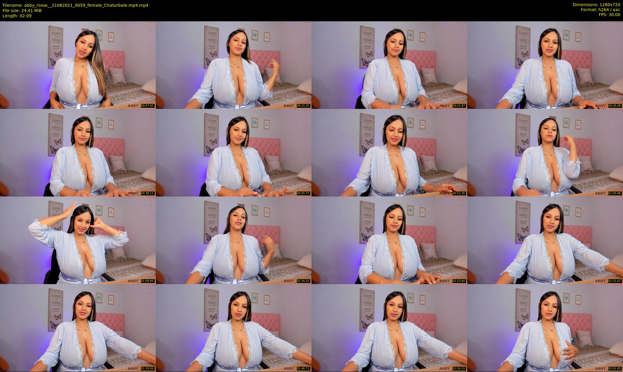 abby_rosse_ — 3 minute Chaturbate female cam show recording, 720p, Aug 21, 2021