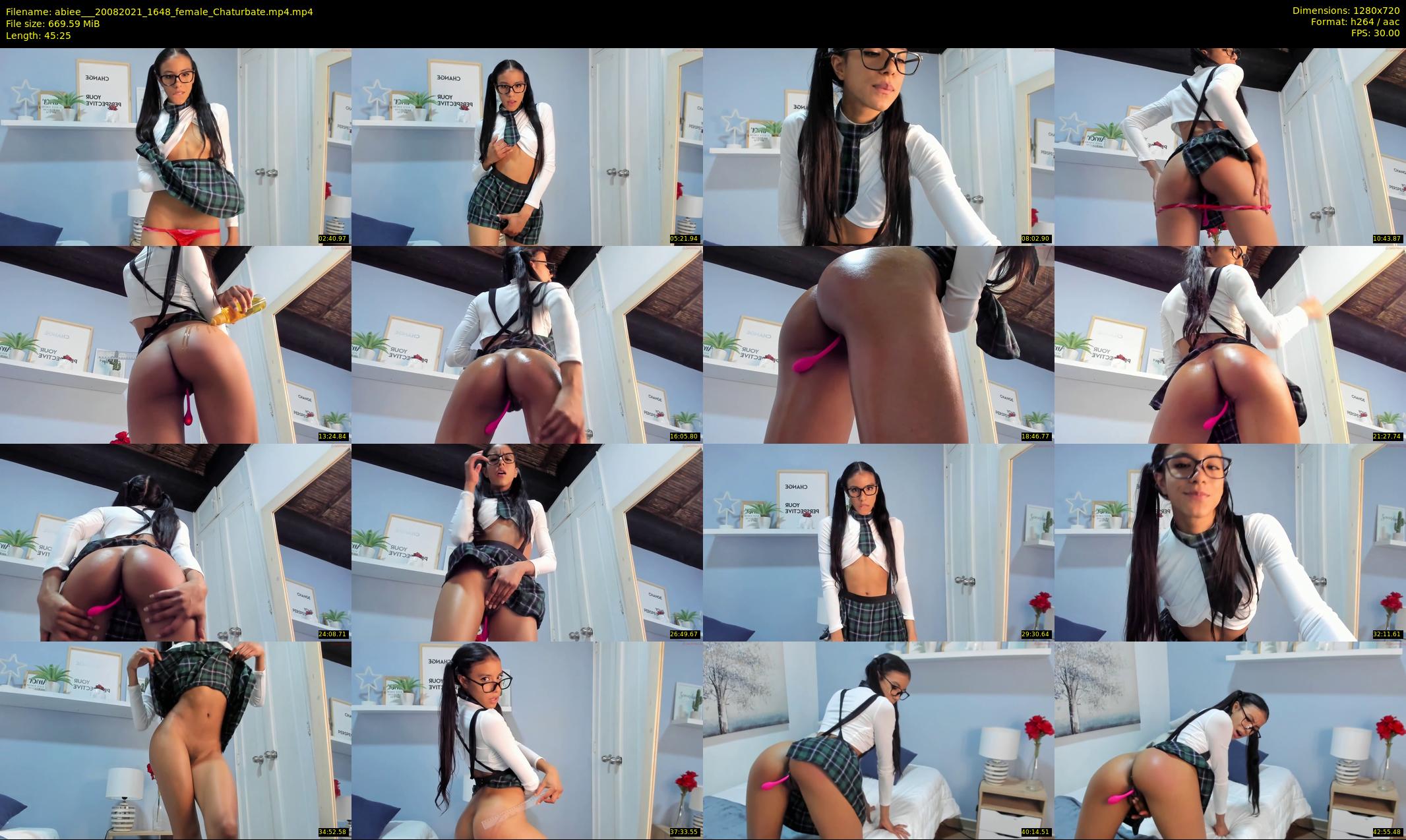 abiee__ — 46 minute Chaturbate female cam show recording, 720p, Aug 20, 2021