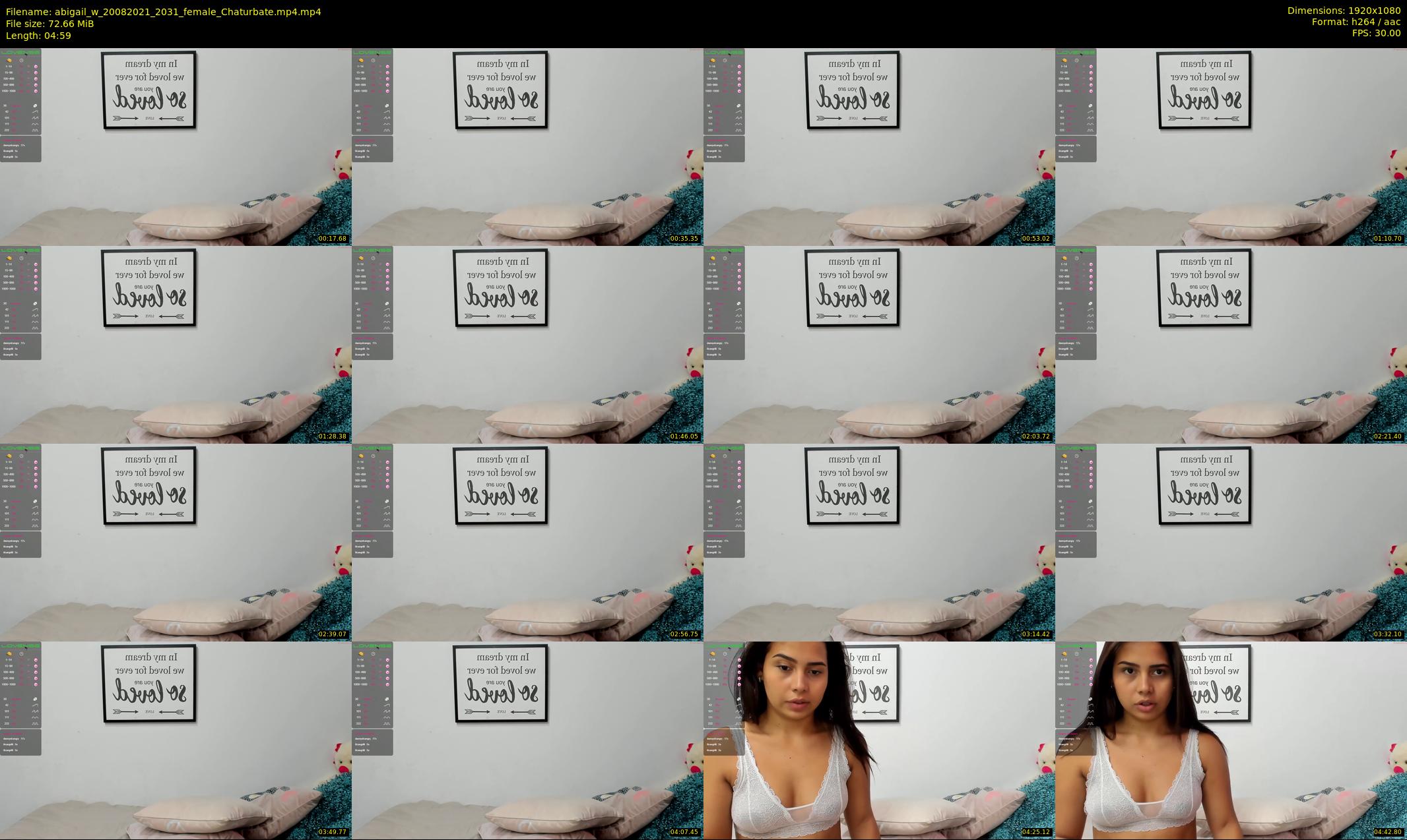 abigail_w — 5 minute Chaturbate female cam show recording, 1080p, Aug 20, 2021