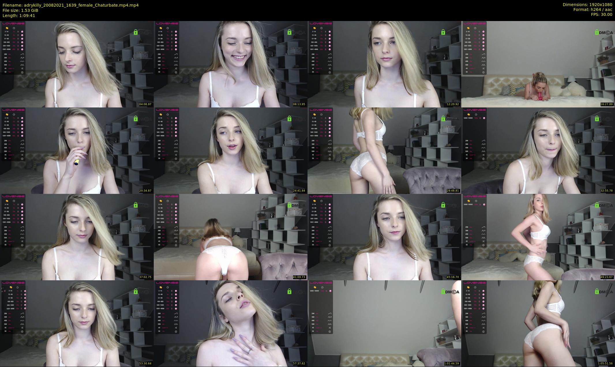 adrykilly — 70 minute Chaturbate female cam show recording, 1080p, Aug 20, 2021