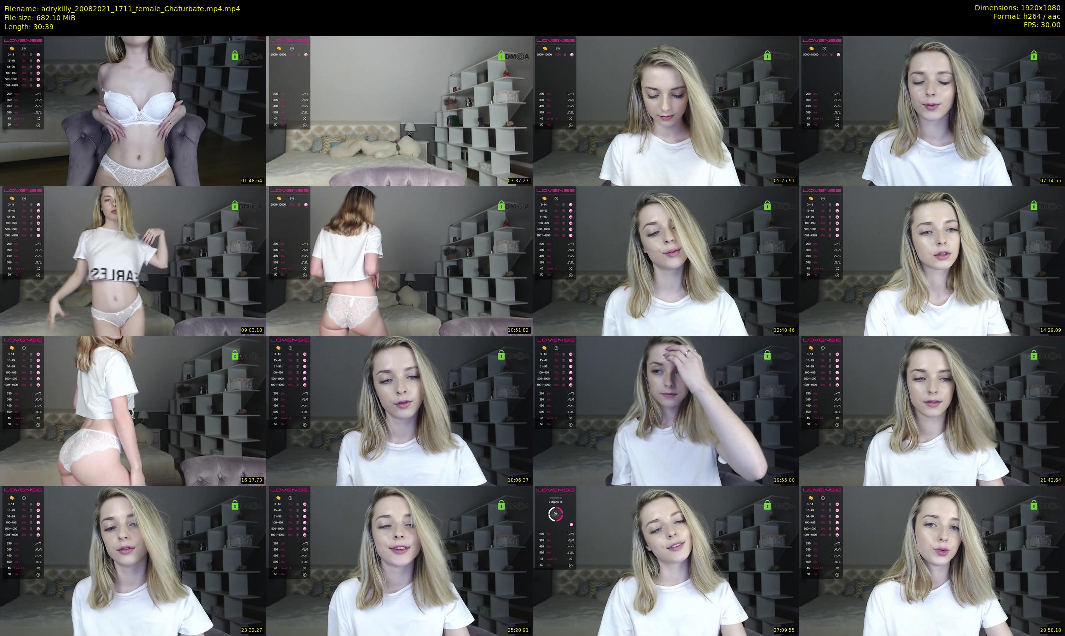 adrykilly — 31 minute Chaturbate female cam show recording, 1080p, Aug 20, 2021