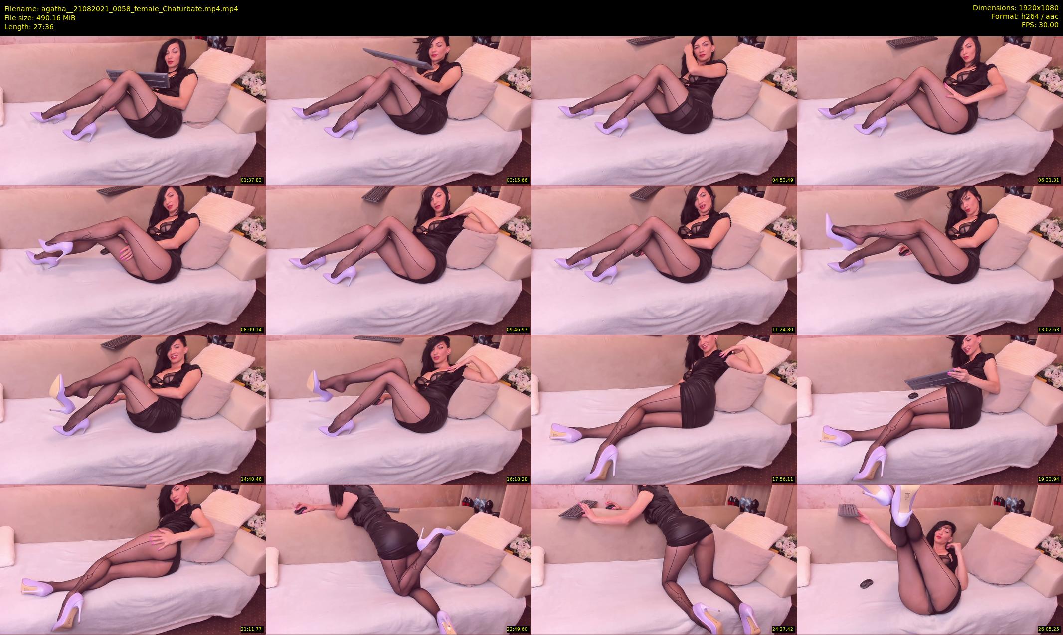 agatha_ — 28 minute Chaturbate female cam show recording, 1080p, Aug 21, 2021