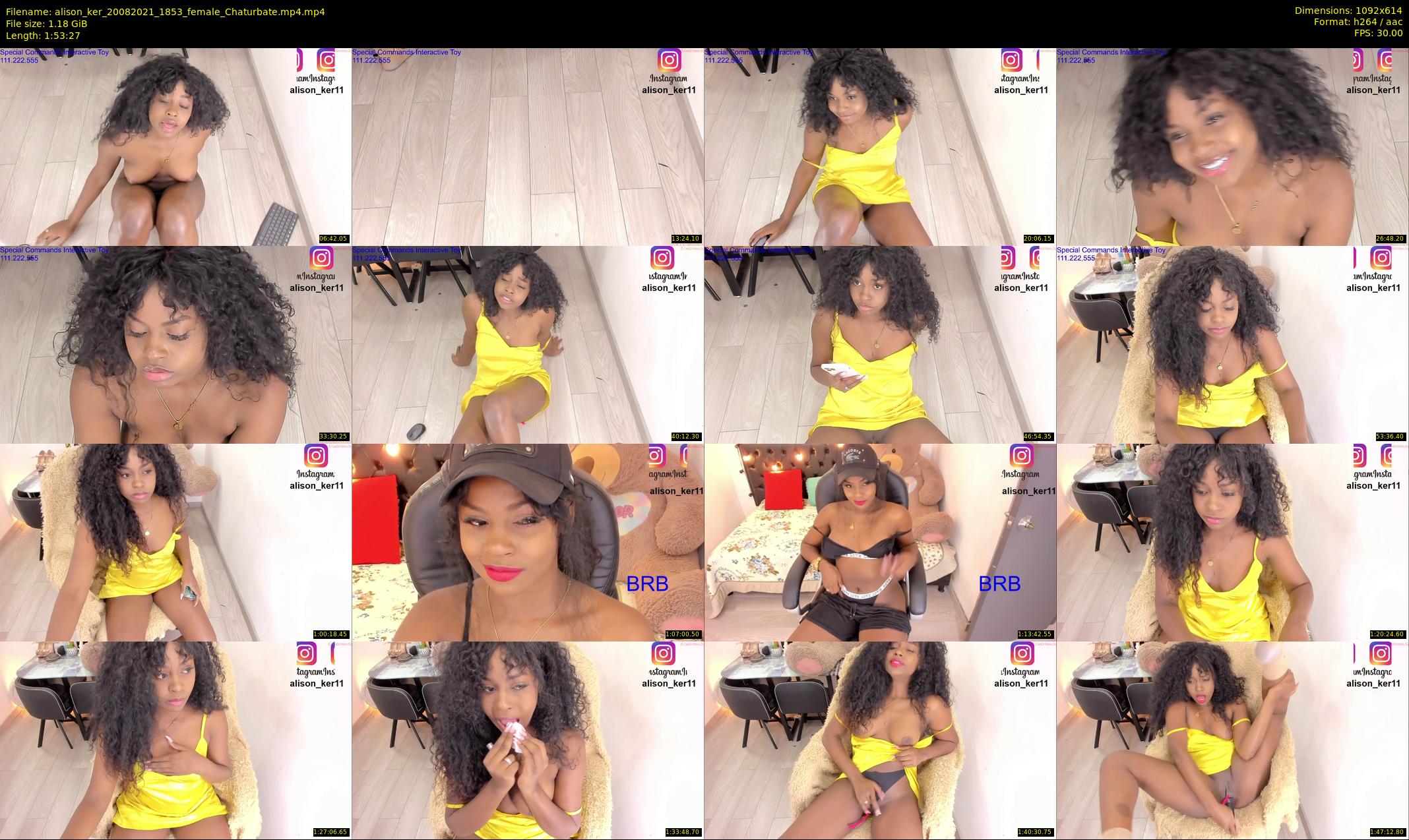 alison_ker — 114 minute Chaturbate female cam show recording, 480p, Aug 20, 2021