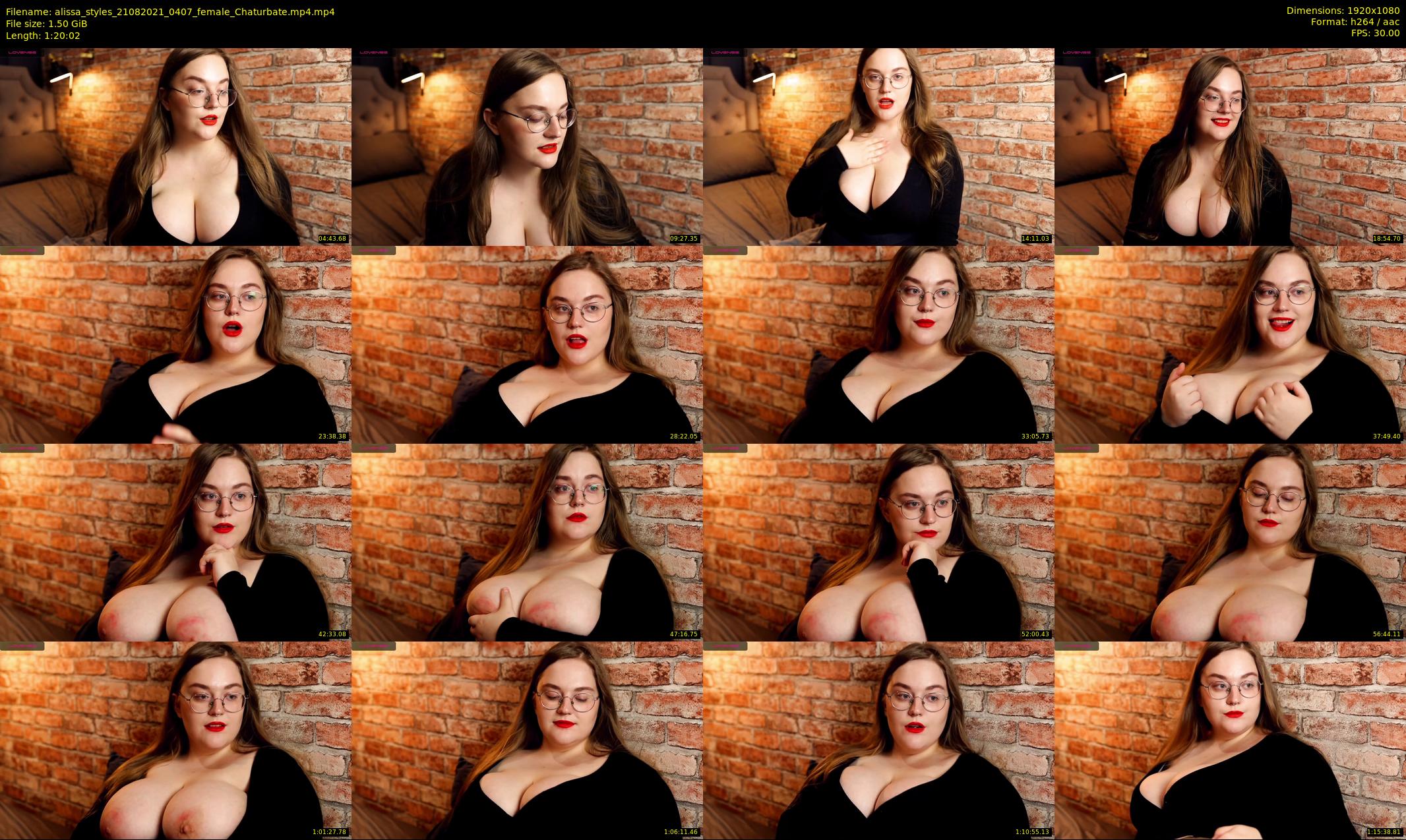 alissa_styles — 81 minute Chaturbate female cam show recording, 1080p, Aug 21, 2021
