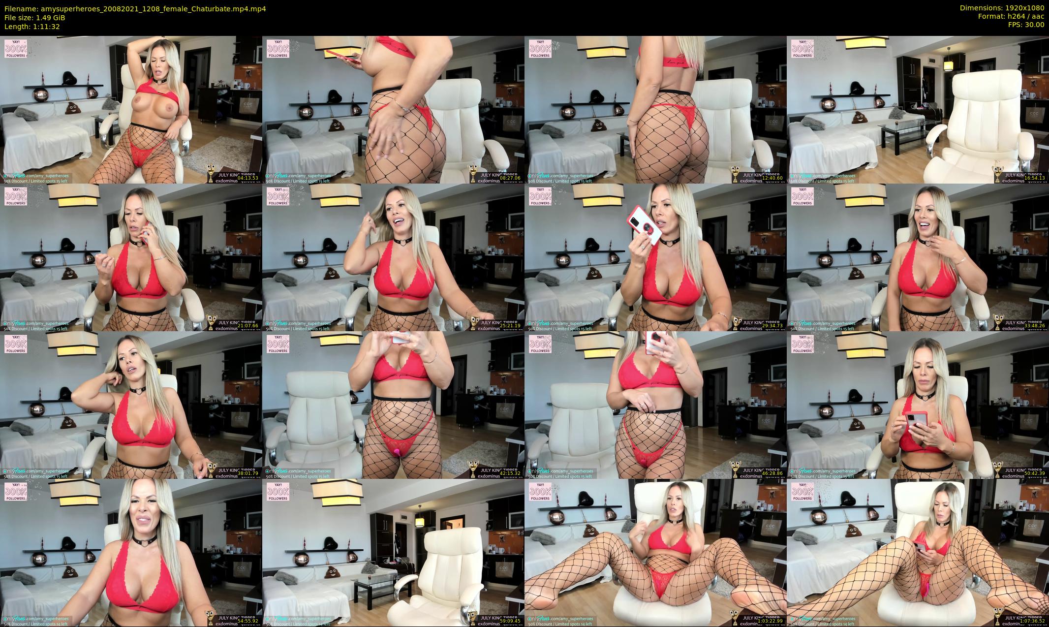 amysuperheroes — 72 minute Chaturbate female cam show recording, 1080p, Aug 20, 2021