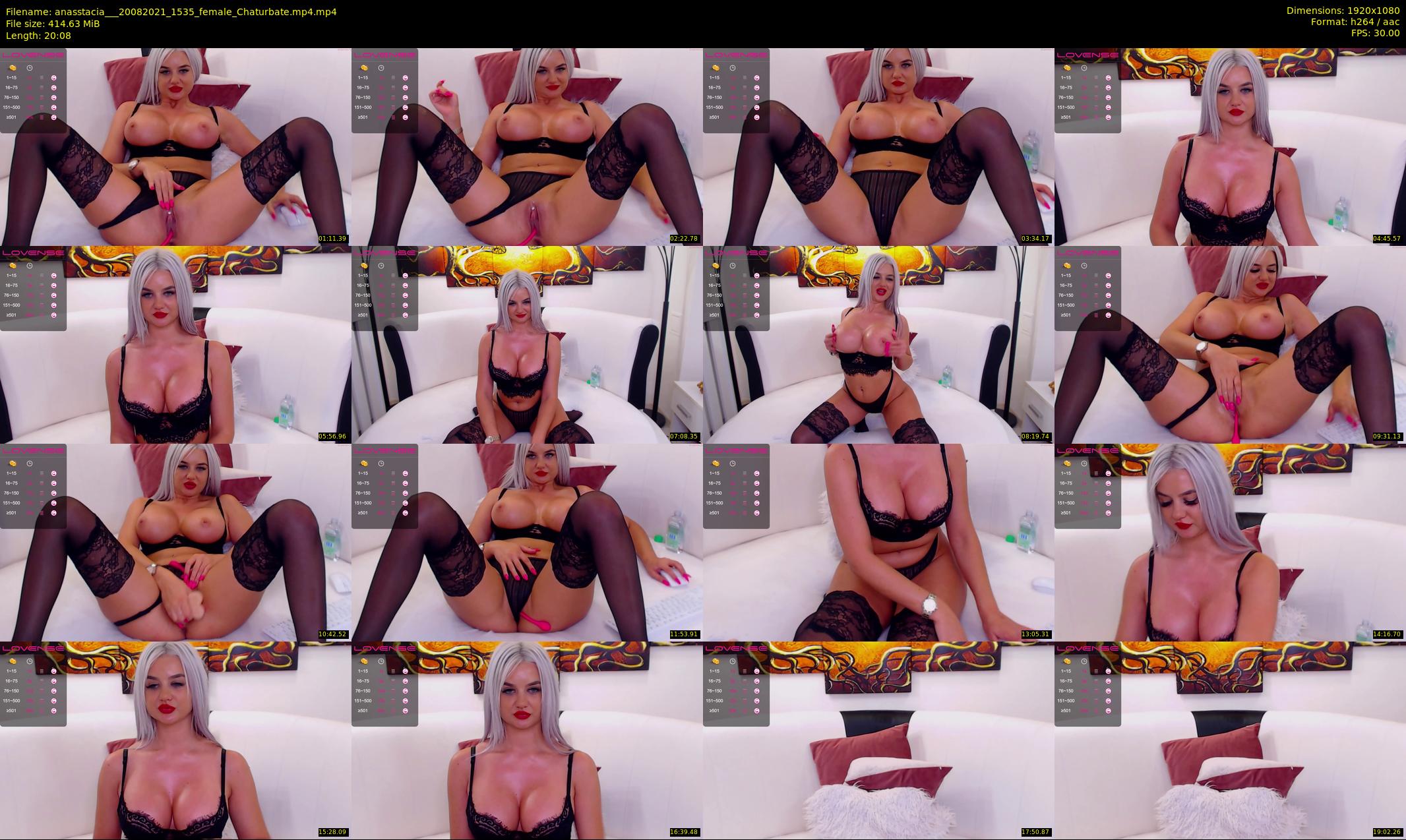 anasstacia__ — 21 minute Chaturbate female cam show recording, 1080p, Aug 20, 2021