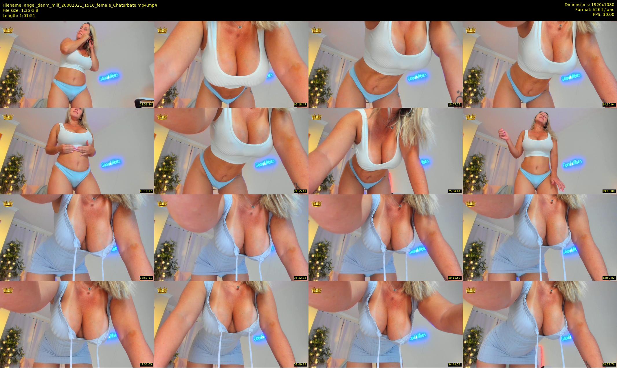 angel_danm_milf — 62 minute Chaturbate female cam show recording, 1080p, Aug 20, 2021