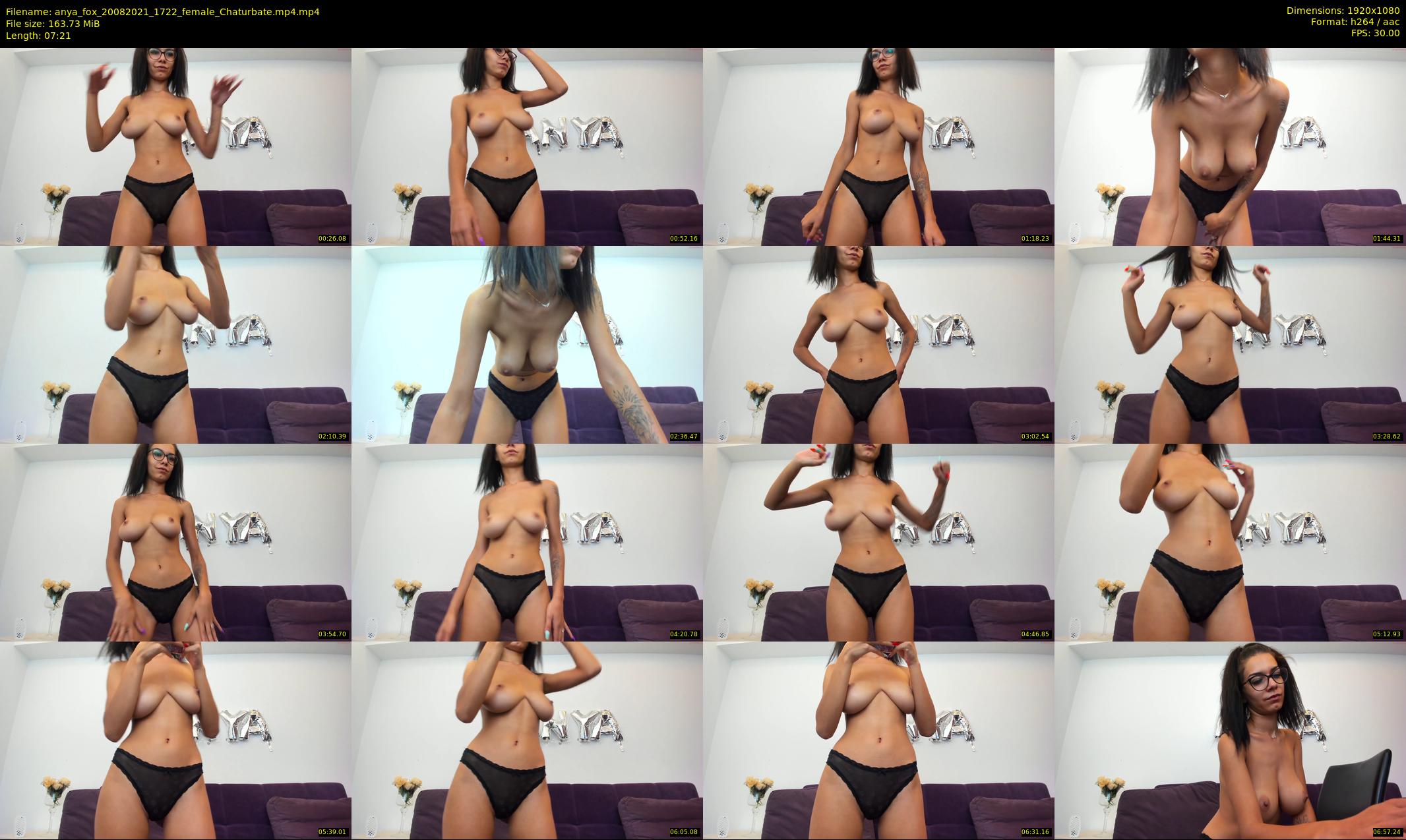 anya_fox — 8 minute Chaturbate female cam show recording, 1080p, Aug 20, 2021