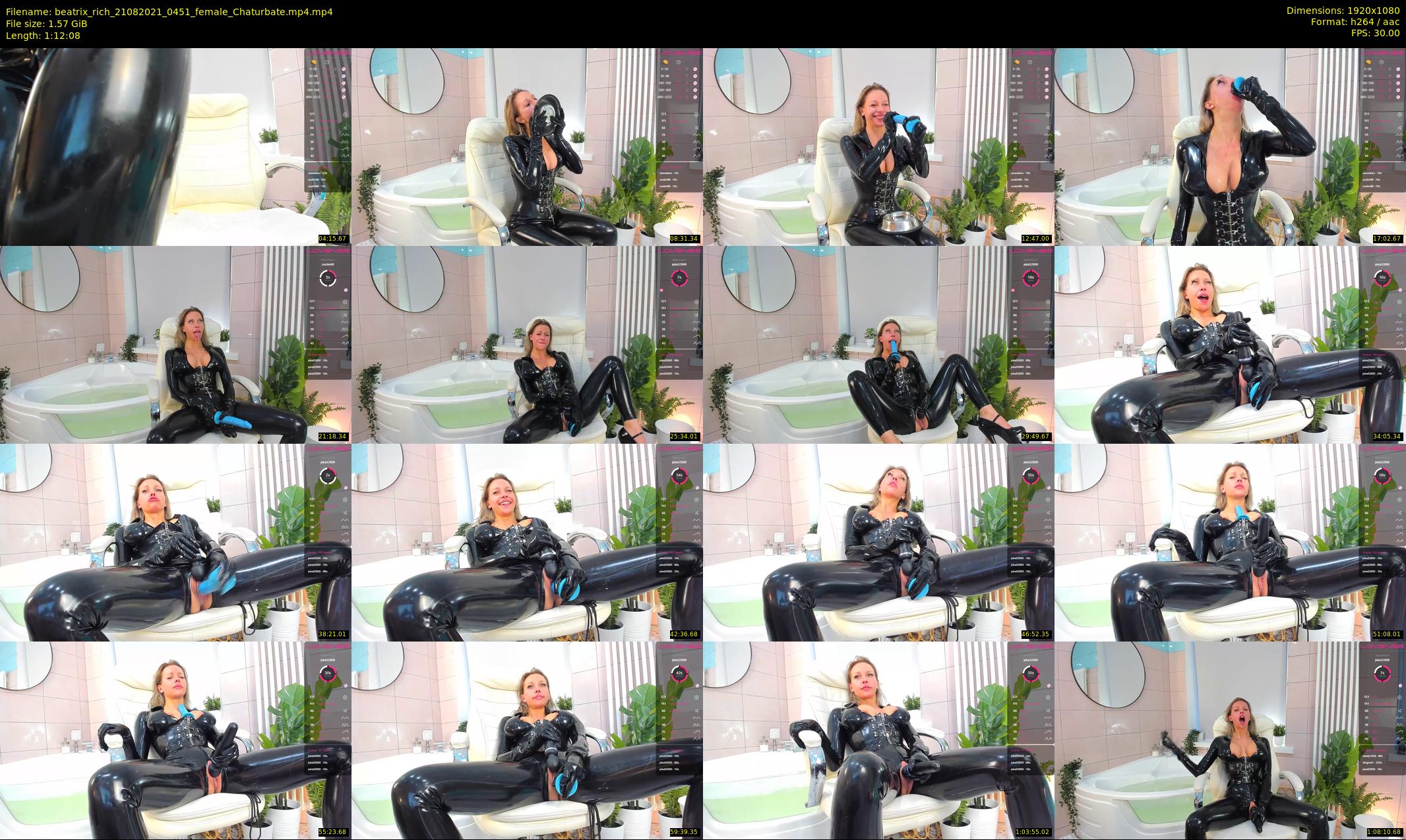 beatrix_rich — 73 minute Chaturbate female cam show recording, 1080p, Aug 21, 2021