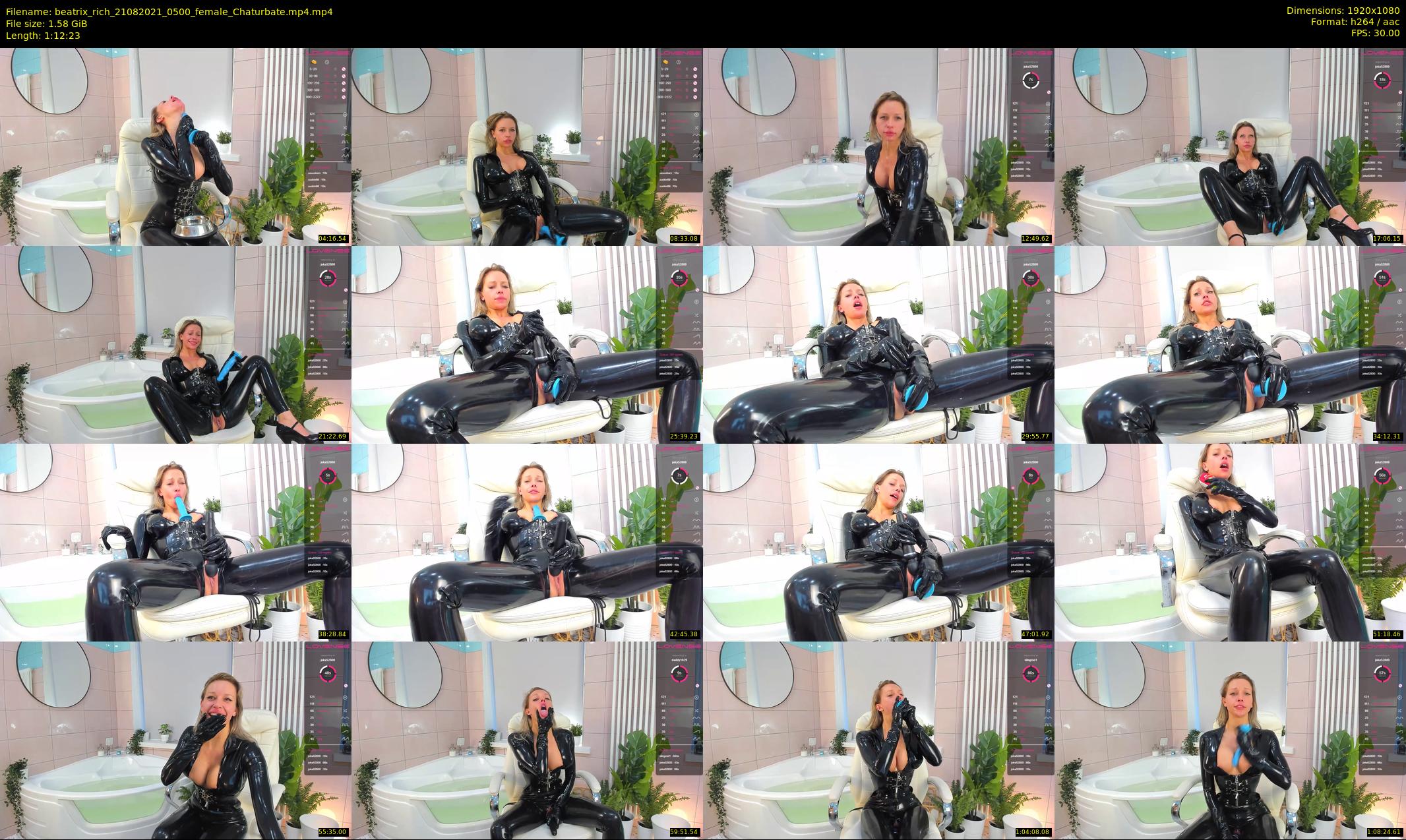 beatrix_rich — 73 minute Chaturbate female cam show recording, 1080p, Aug 21, 2021