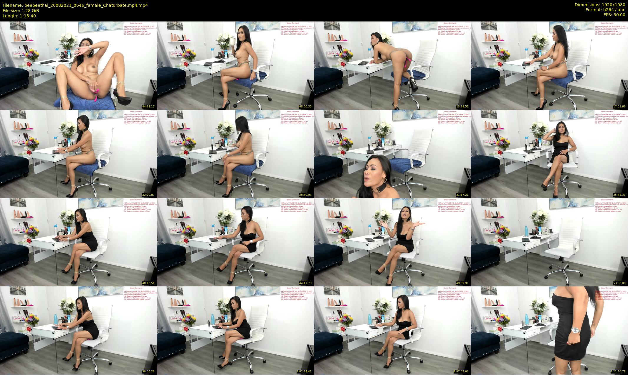 beebeethai — 76 minute Chaturbate female cam show recording, 1080p, Aug 20, 2021