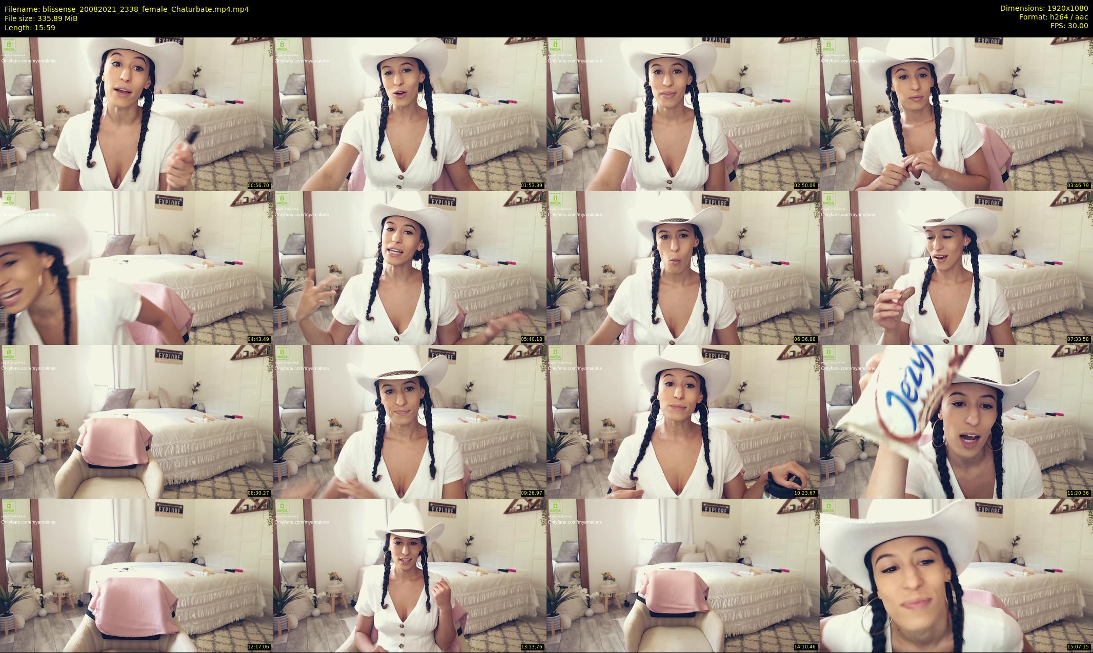 blissense — 16 minute Chaturbate female cam show recording, 1080p, Aug 20, 2021