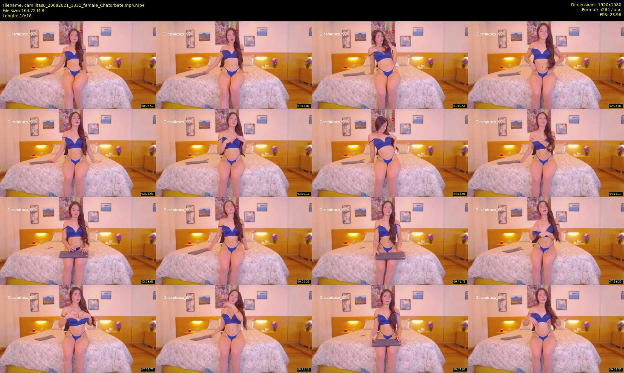 camilitasu — 11 minute Chaturbate female cam show recording, 1080p, Aug 20, 2021