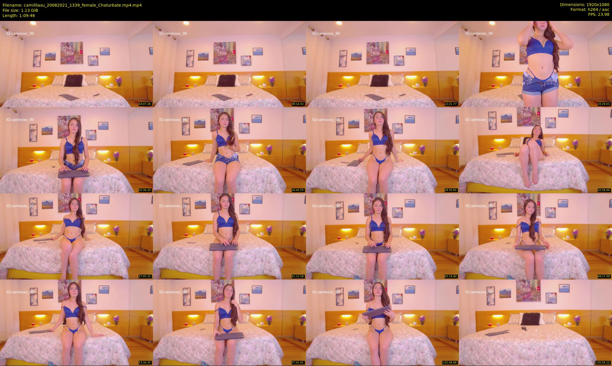 camilitasu — 70 minute Chaturbate female cam show recording, 1080p, Aug 20, 2021