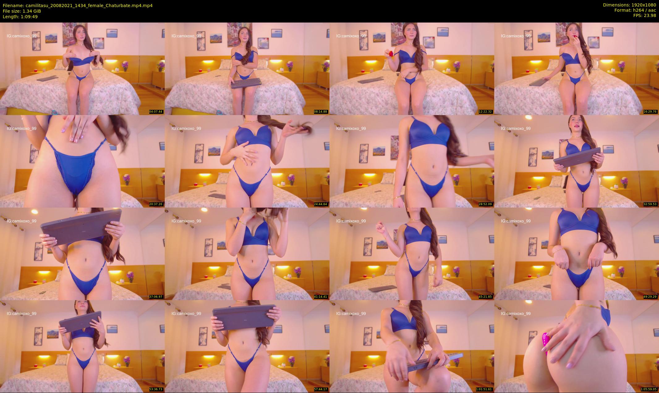 camilitasu — 70 minute Chaturbate female cam show recording, 1080p, Aug 20, 2021