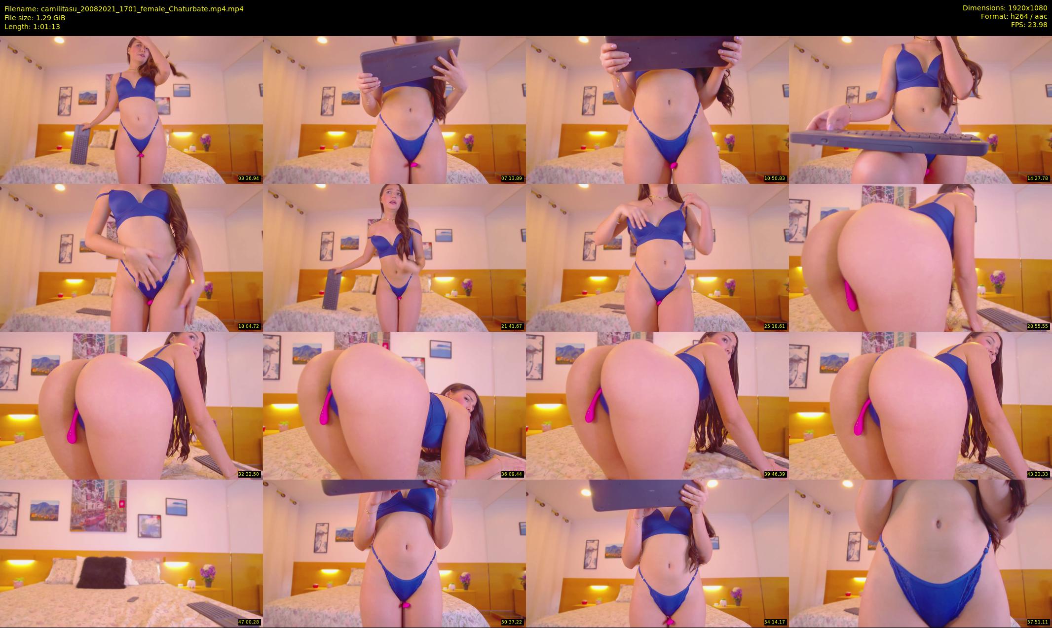 camilitasu — 62 minute Chaturbate female cam show recording, 1080p, Aug 20, 2021