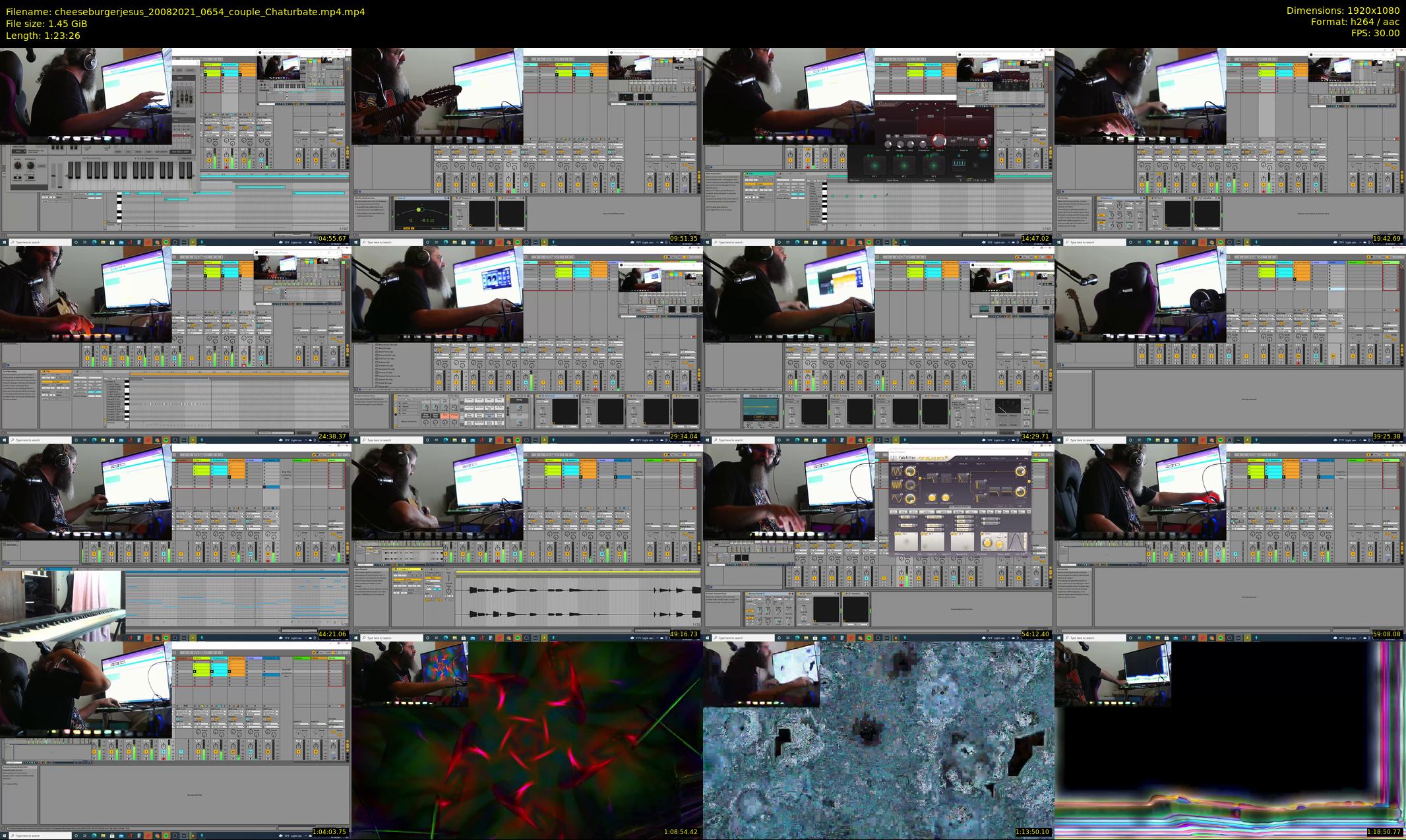cheeseburgerjesus — 84 minute Chaturbate couple cam show recording, 1080p, Aug 20, 2021