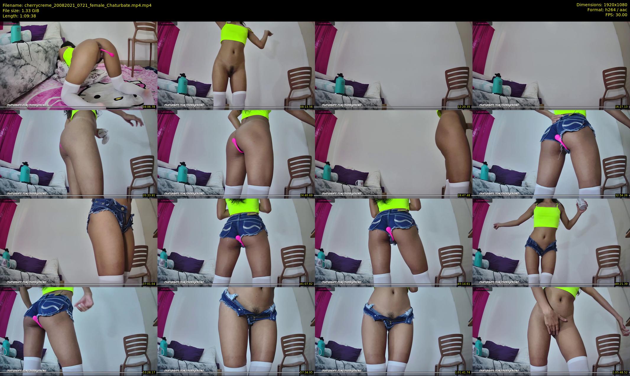 cherrycreme — 70 minute Chaturbate female cam show recording, 1080p, Aug 20, 2021