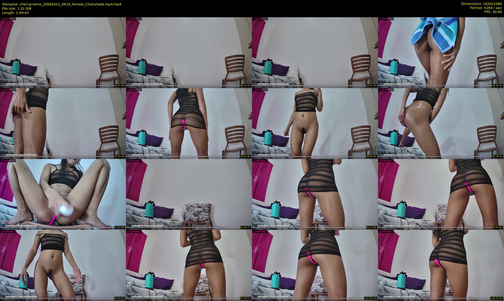 cherrycreme — 70 minute Chaturbate female cam show recording, 1080p, Aug 20, 2021