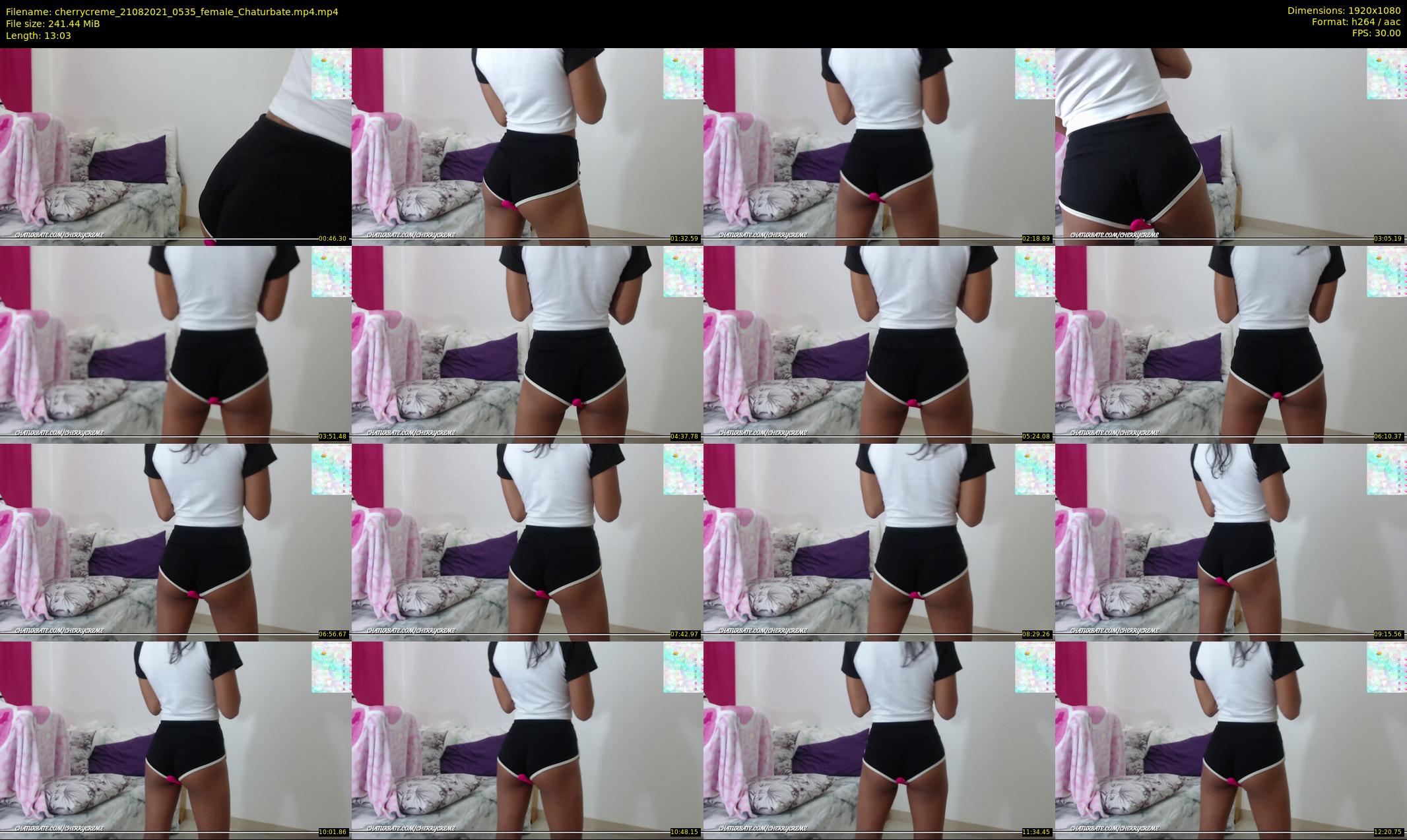 cherrycreme — 14 minute Chaturbate female cam show recording, 1080p, Aug 21, 2021